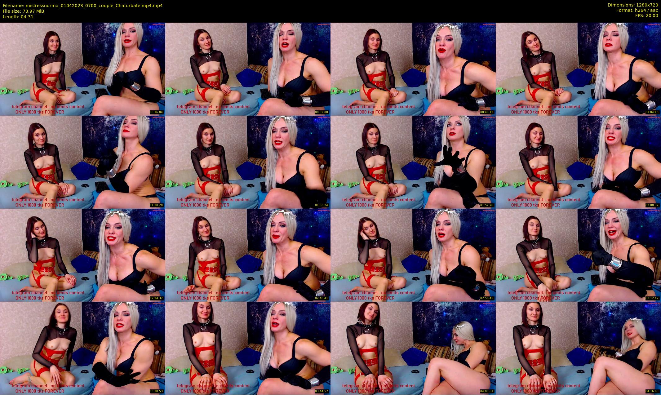 mistressnorma — 5 minute Chaturbate female cam show recording, 720p, Apr 1, 2023