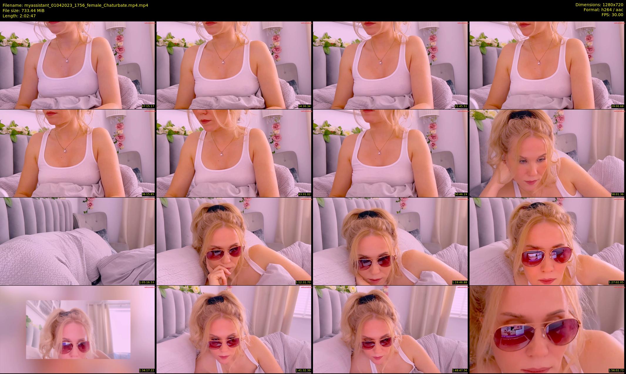myassistant — 123 minute Chaturbate female cam show recording, 720p, Apr 1, 2023
