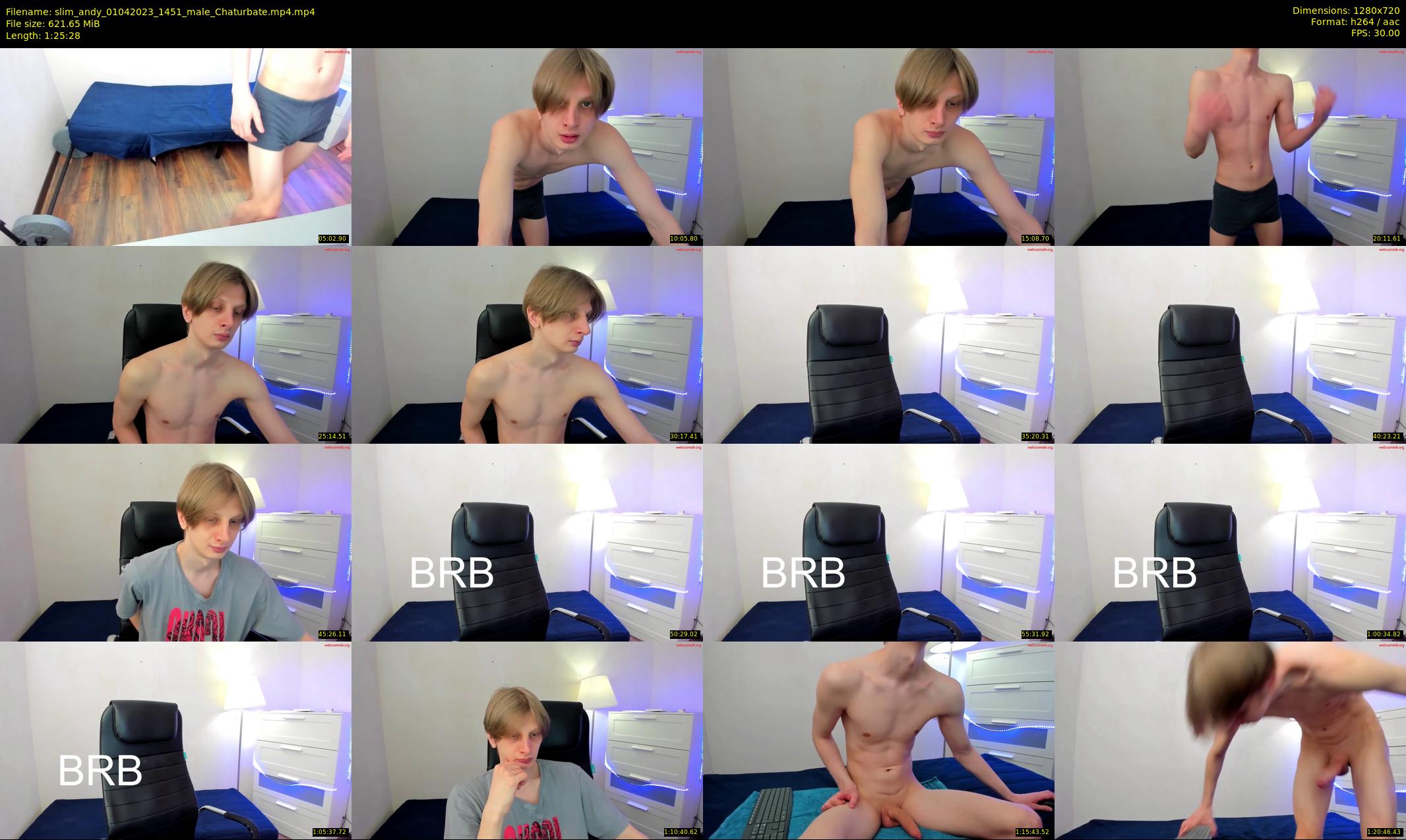 slim_andy — 86 minute Chaturbate male cam show recording, 720p, Apr 1, 2023