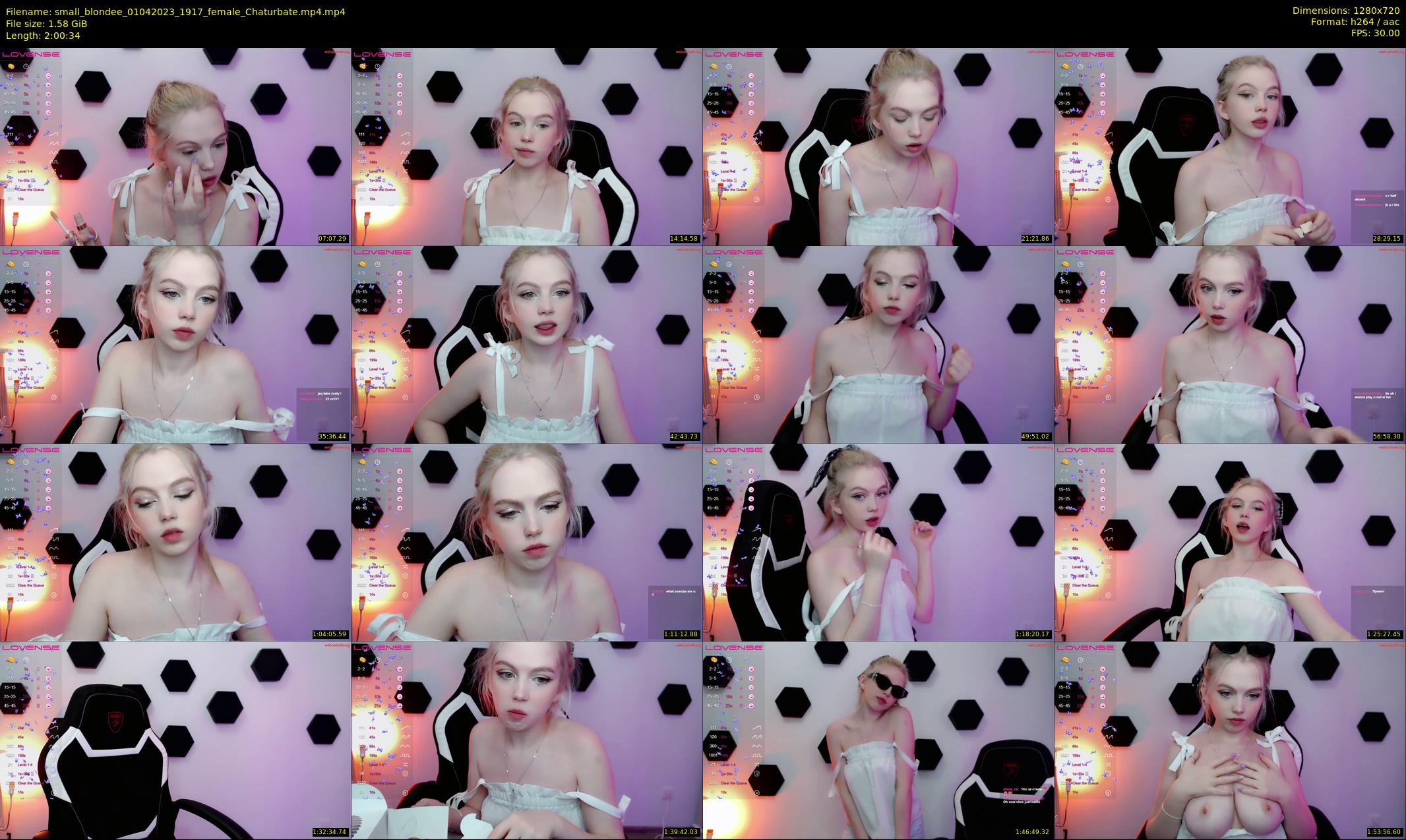 small_blondee — 121 minute Chaturbate female cam show recording, 720p, Apr 1, 2023