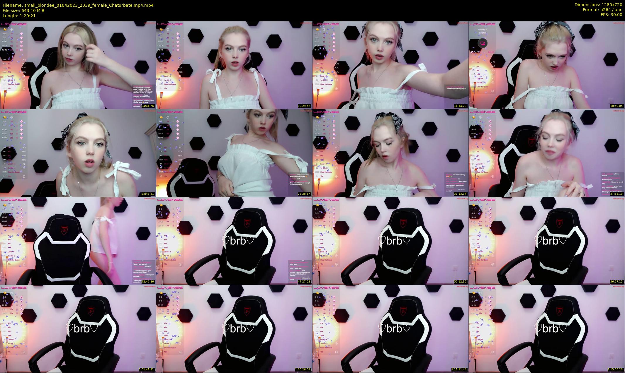 small_blondee — 81 minute Chaturbate female cam show recording, 720p, Apr 1, 2023