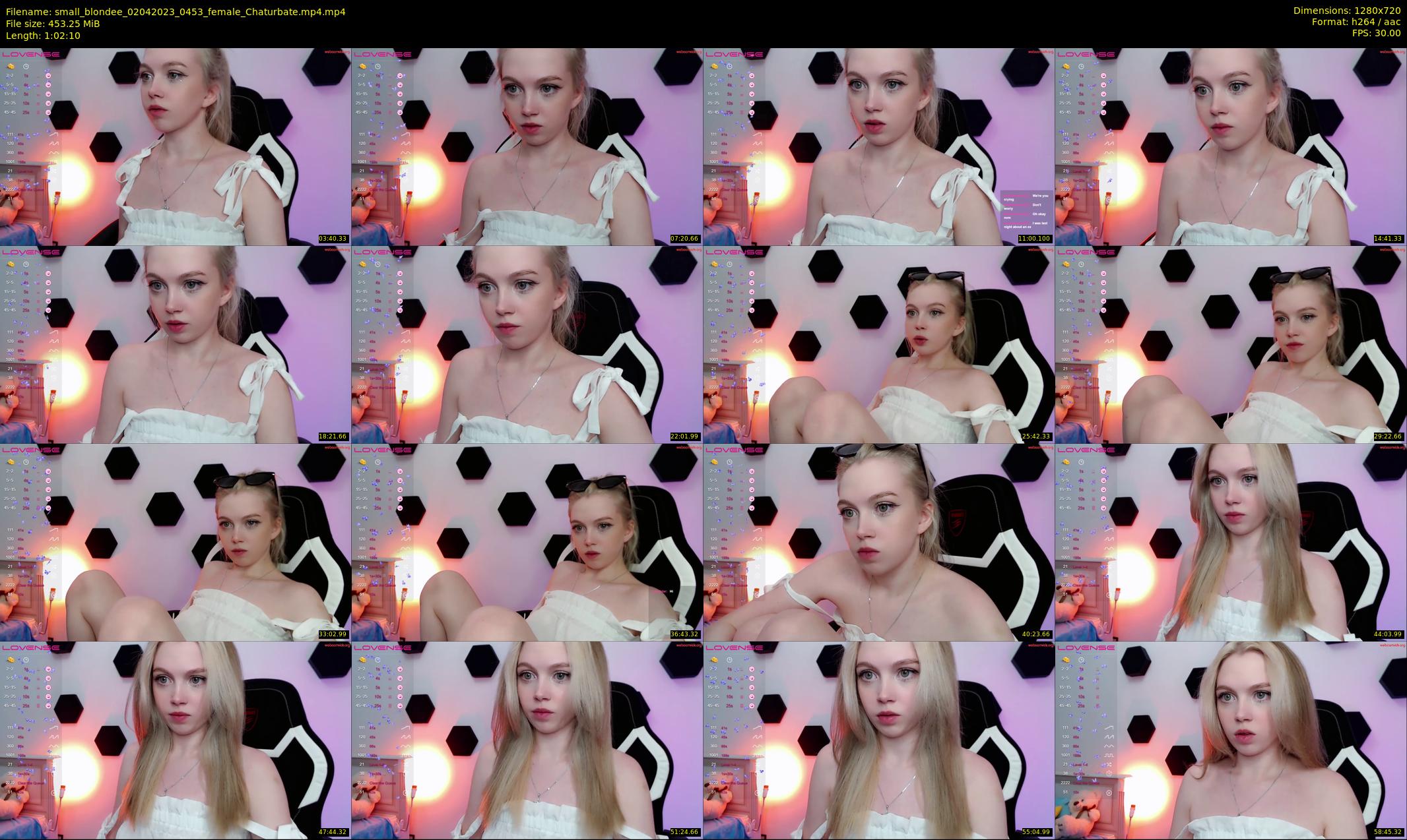 small_blondee — 63 minute Chaturbate female cam show recording, 720p, Apr 2, 2023