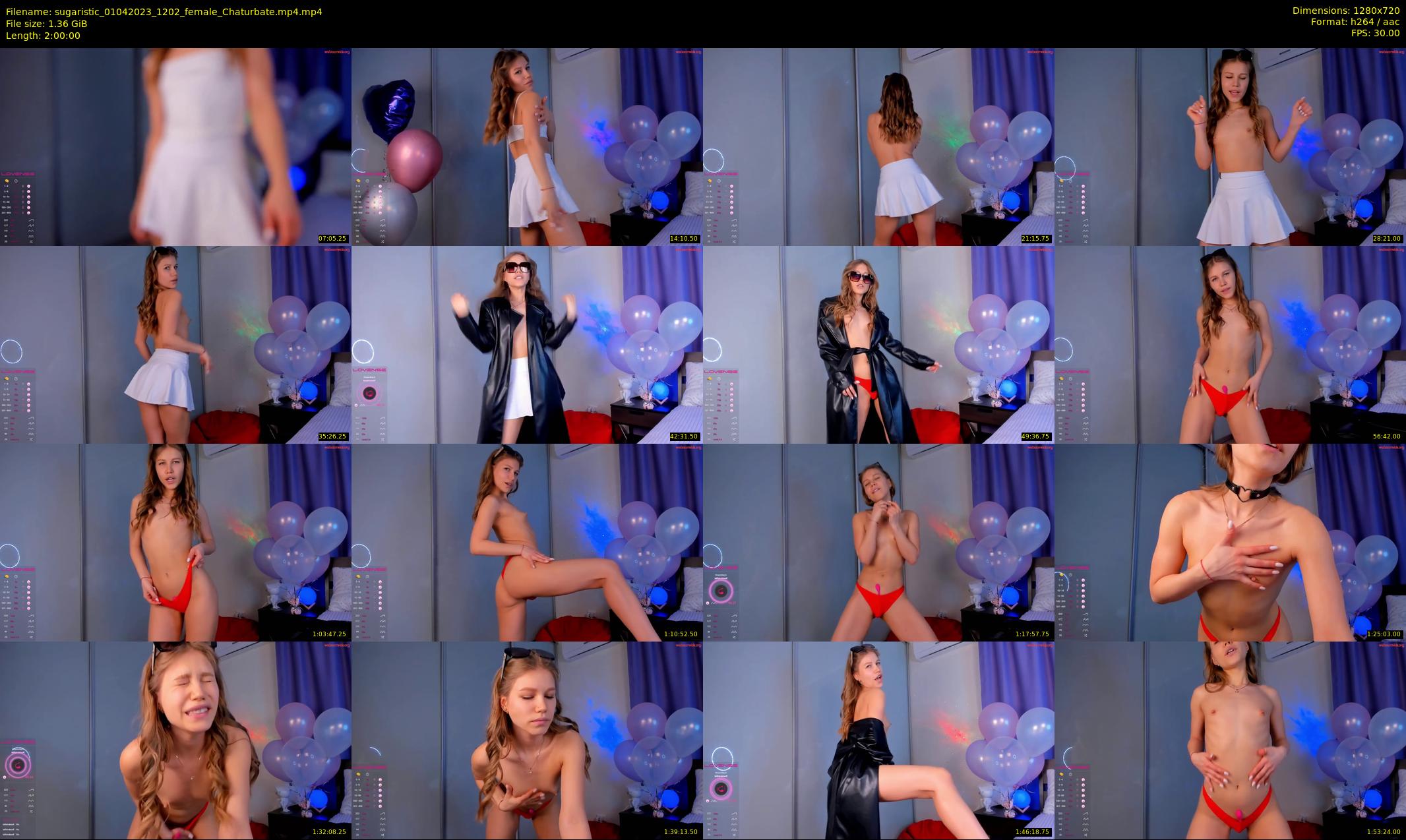 sugaristic — 120 minute Chaturbate female cam show recording, 720p, Apr 1, 2023