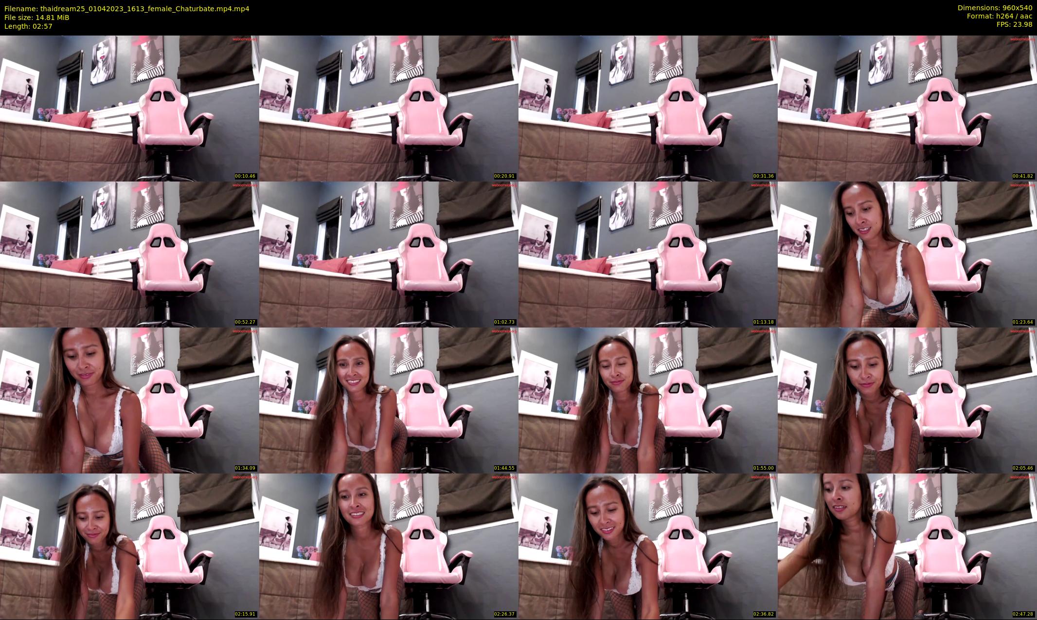 thaidream25 — 3 minute Chaturbate female cam show recording, 480p, Apr 1, 2023