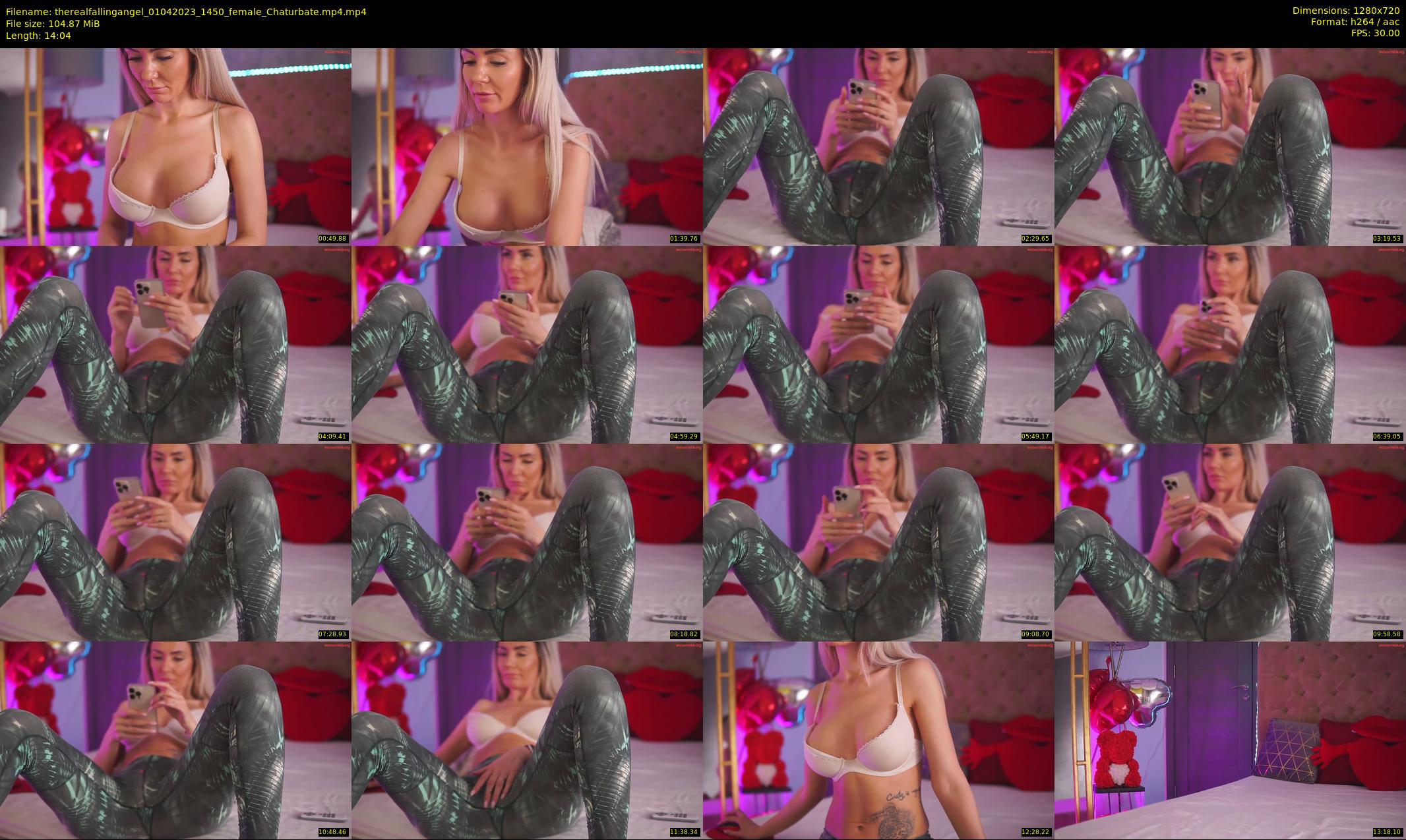 therealfallingangel — 15 minute Chaturbate female cam show recording, 720p, Apr 1, 2023