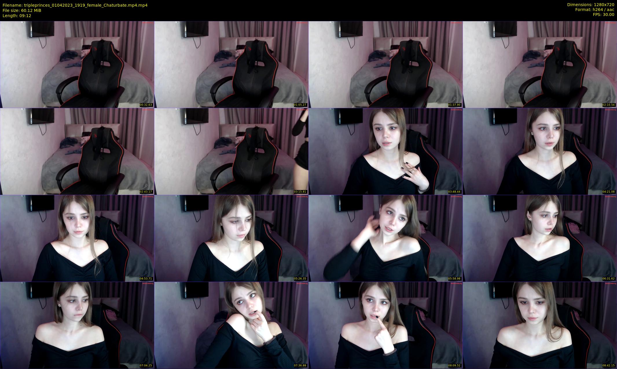 tripleprinces — 10 minute Chaturbate female cam show recording, 720p, Apr 1, 2023