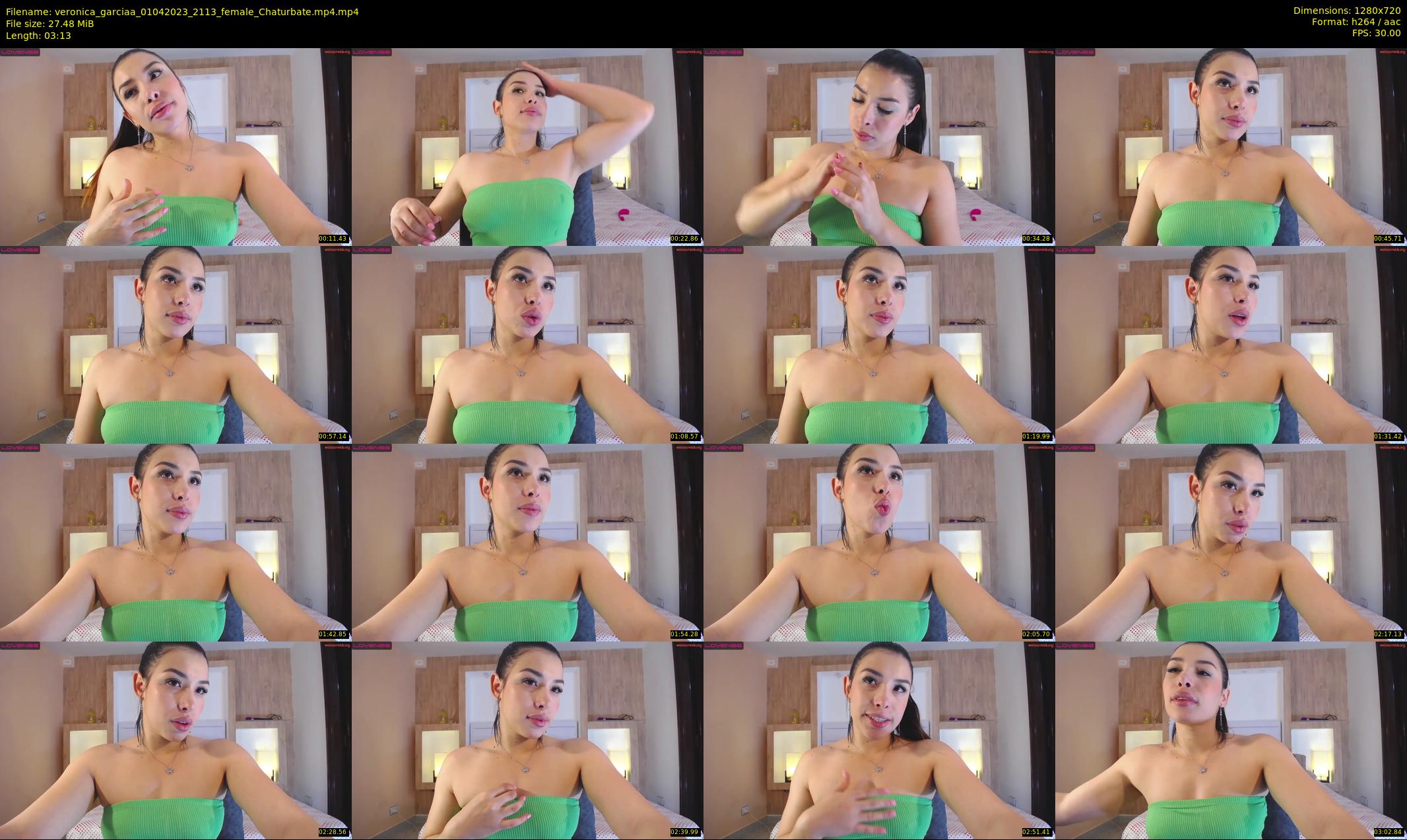 veronica_garciaa — 4 minute Chaturbate female cam show recording, 720p, Apr 1, 2023