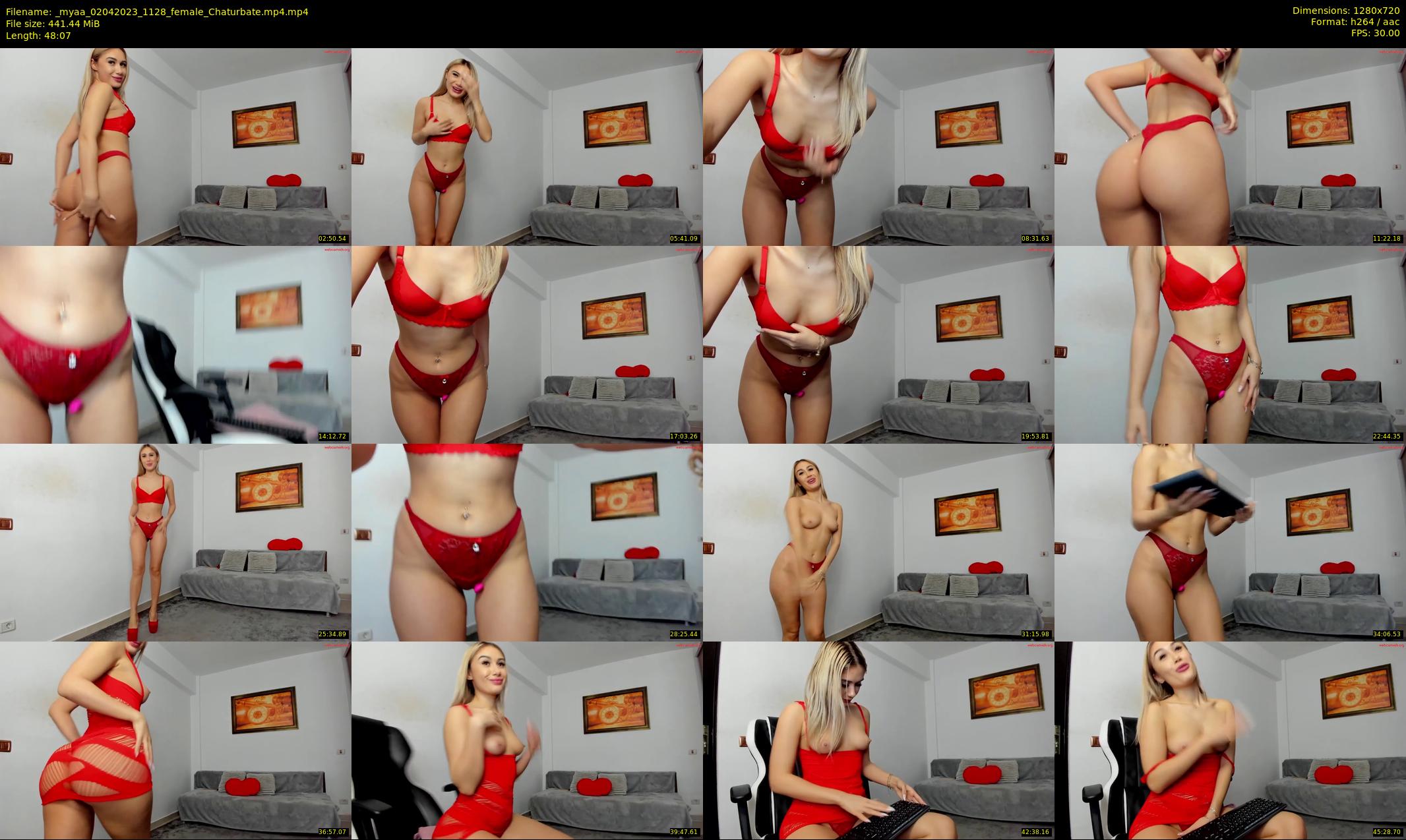_myaa — 49 minute Chaturbate female cam show recording, 720p, Apr 2, 2023