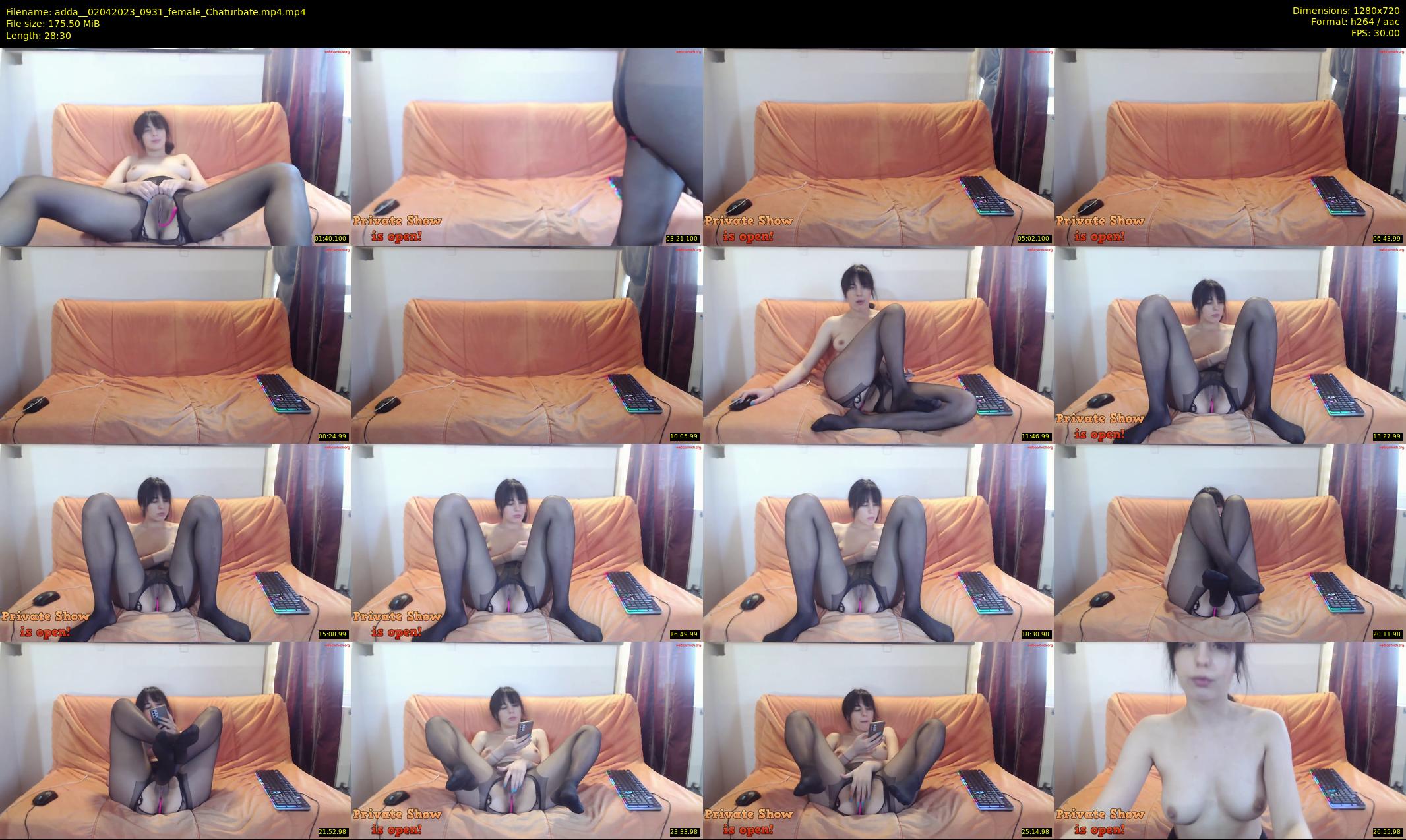 adda_ — 29 minute Chaturbate female cam show recording, 720p, Apr 2, 2023