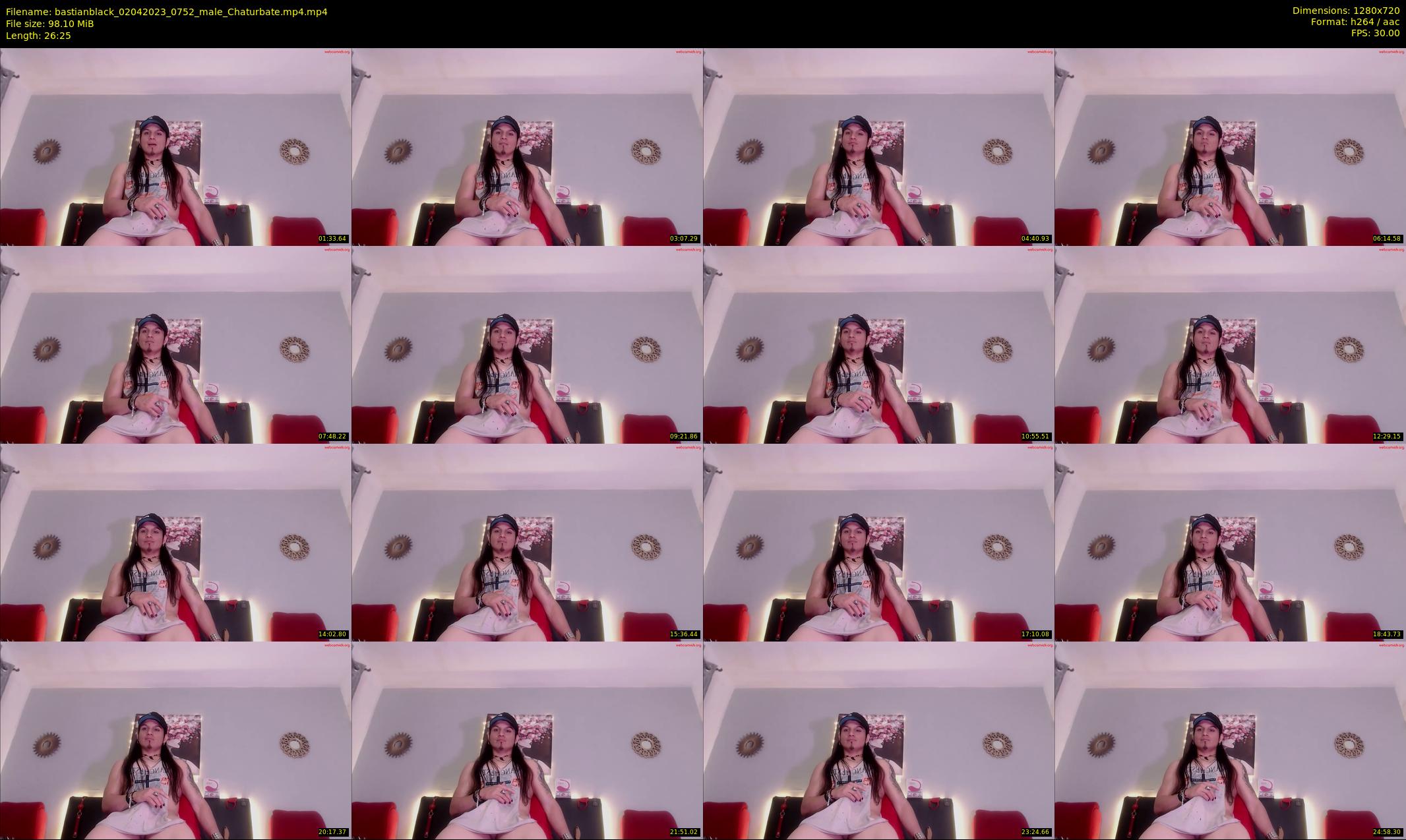 bastianblack — 27 minute Chaturbate male cam show recording, 720p, Apr 2, 2023