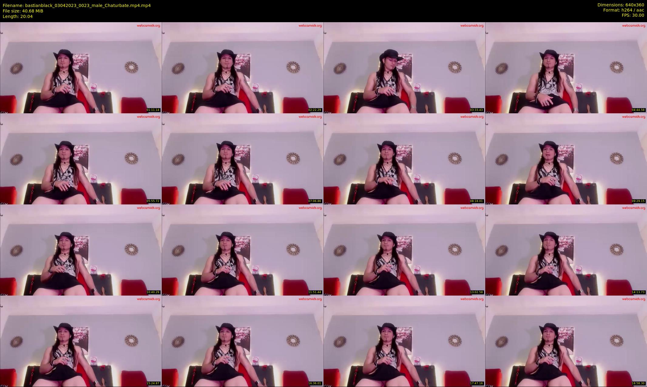 bastianblack — 21 minute Chaturbate male cam show recording, 360p, Apr 3, 2023