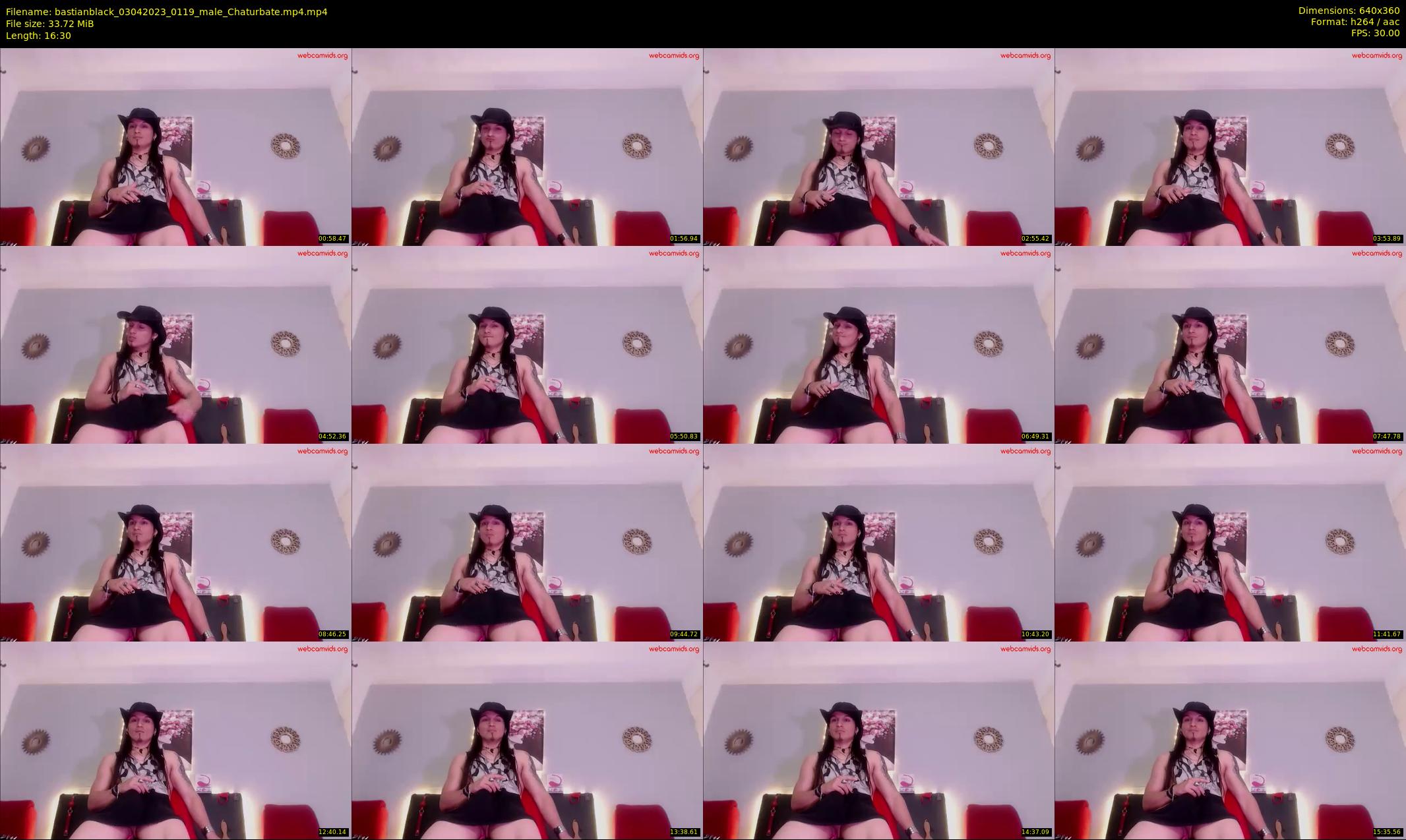 bastianblack — 17 minute Chaturbate male cam show recording, 360p, Apr 3, 2023