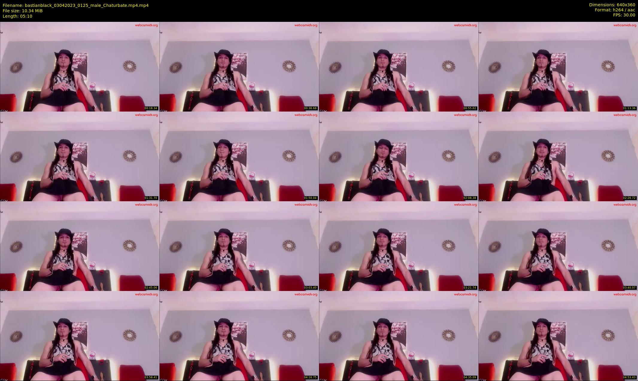 bastianblack — 6 minute Chaturbate male cam show recording, 360p, Apr 3, 2023