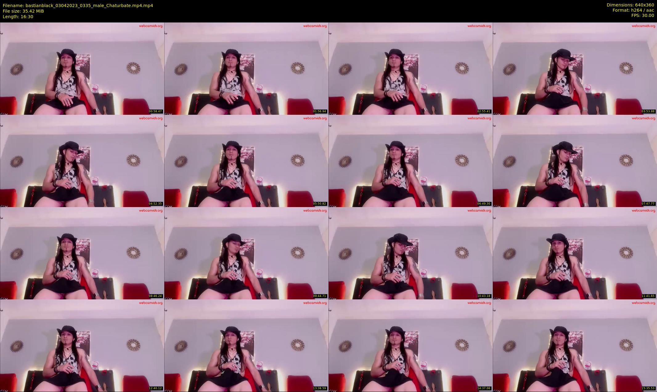 bastianblack — 17 minute Chaturbate male cam show recording, 360p, Apr 3, 2023