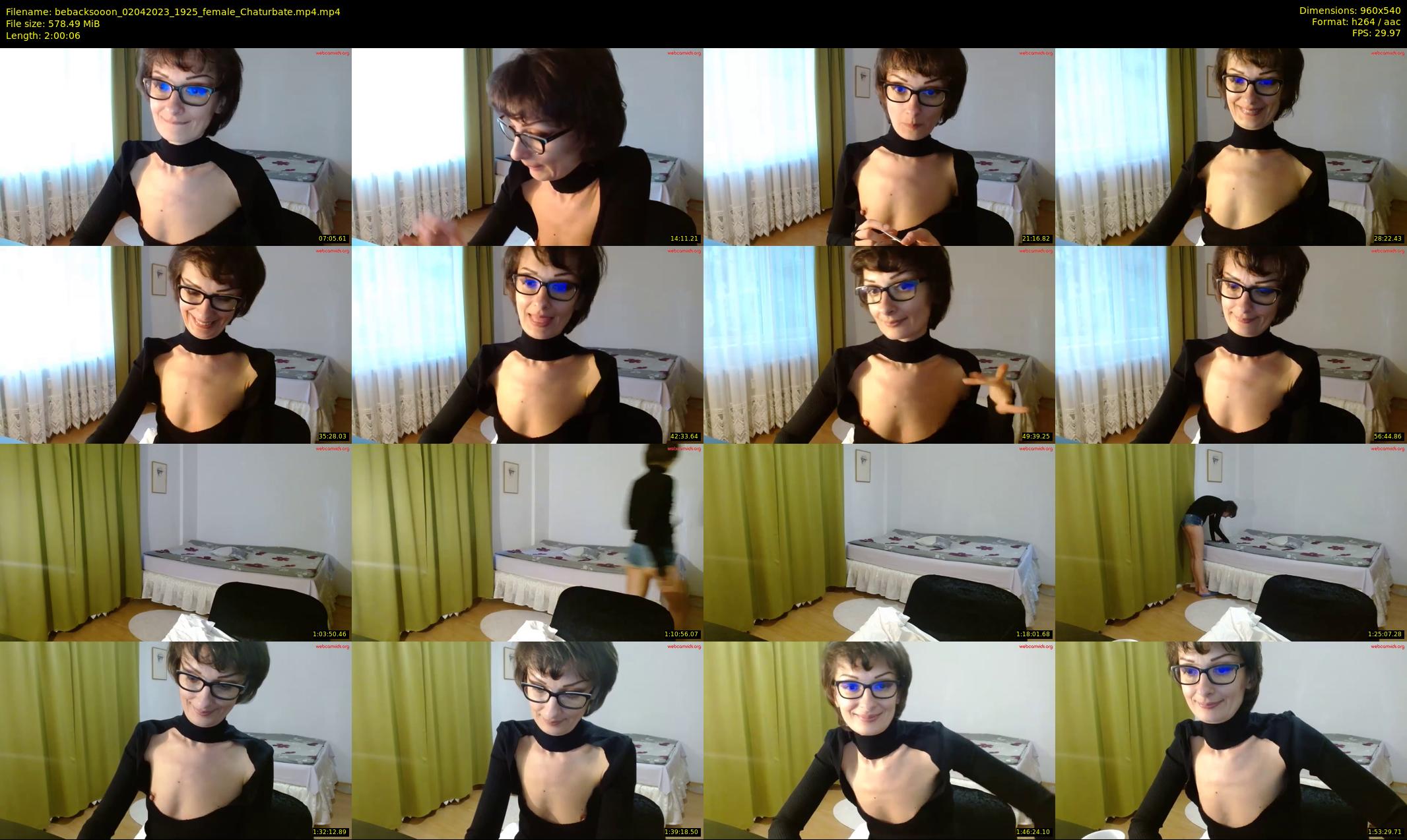 bebacksooon — 121 minute Chaturbate female cam show recording, 480p, Apr 2, 2023