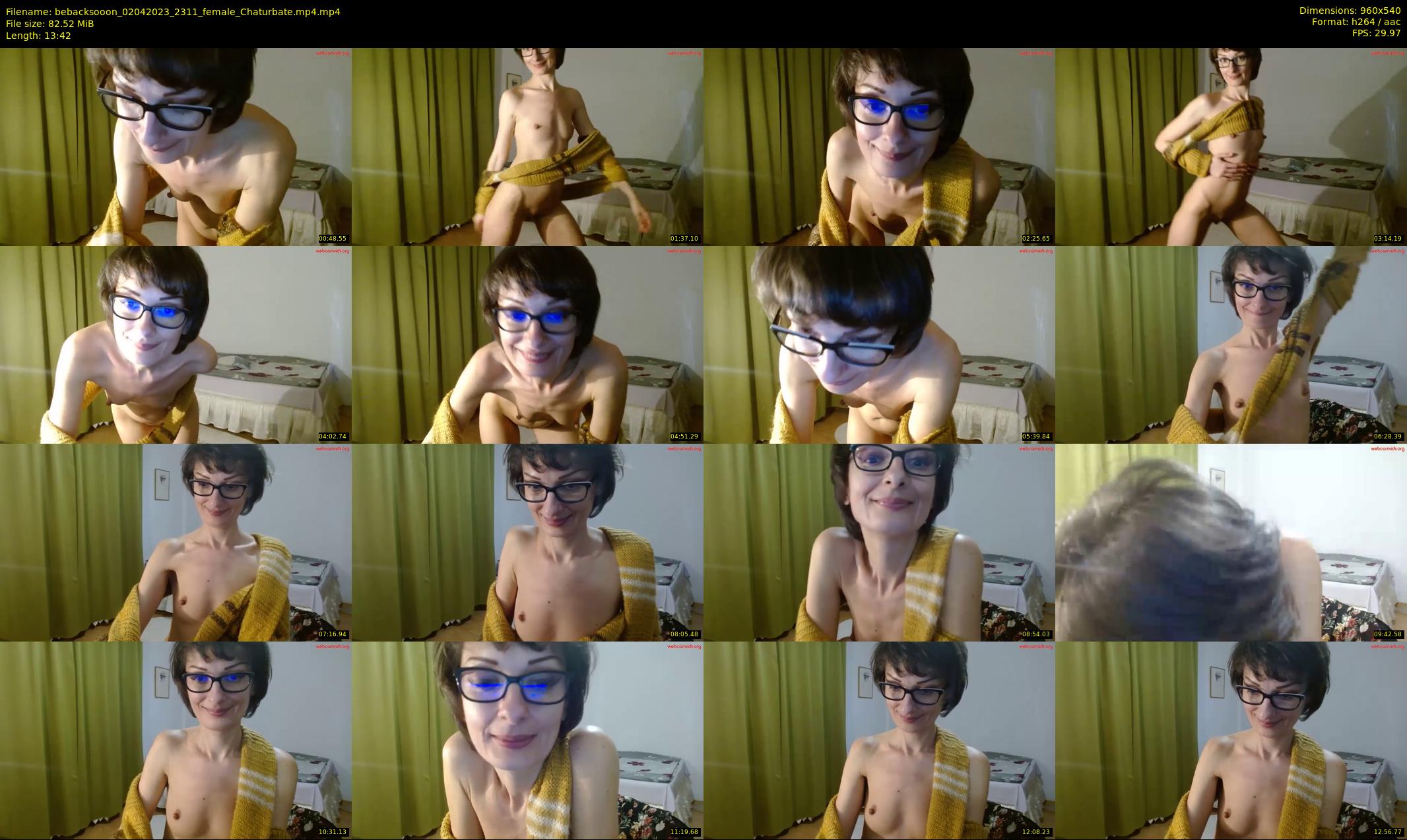bebacksooon — 14 minute Chaturbate female cam show recording, 480p, Apr 2, 2023