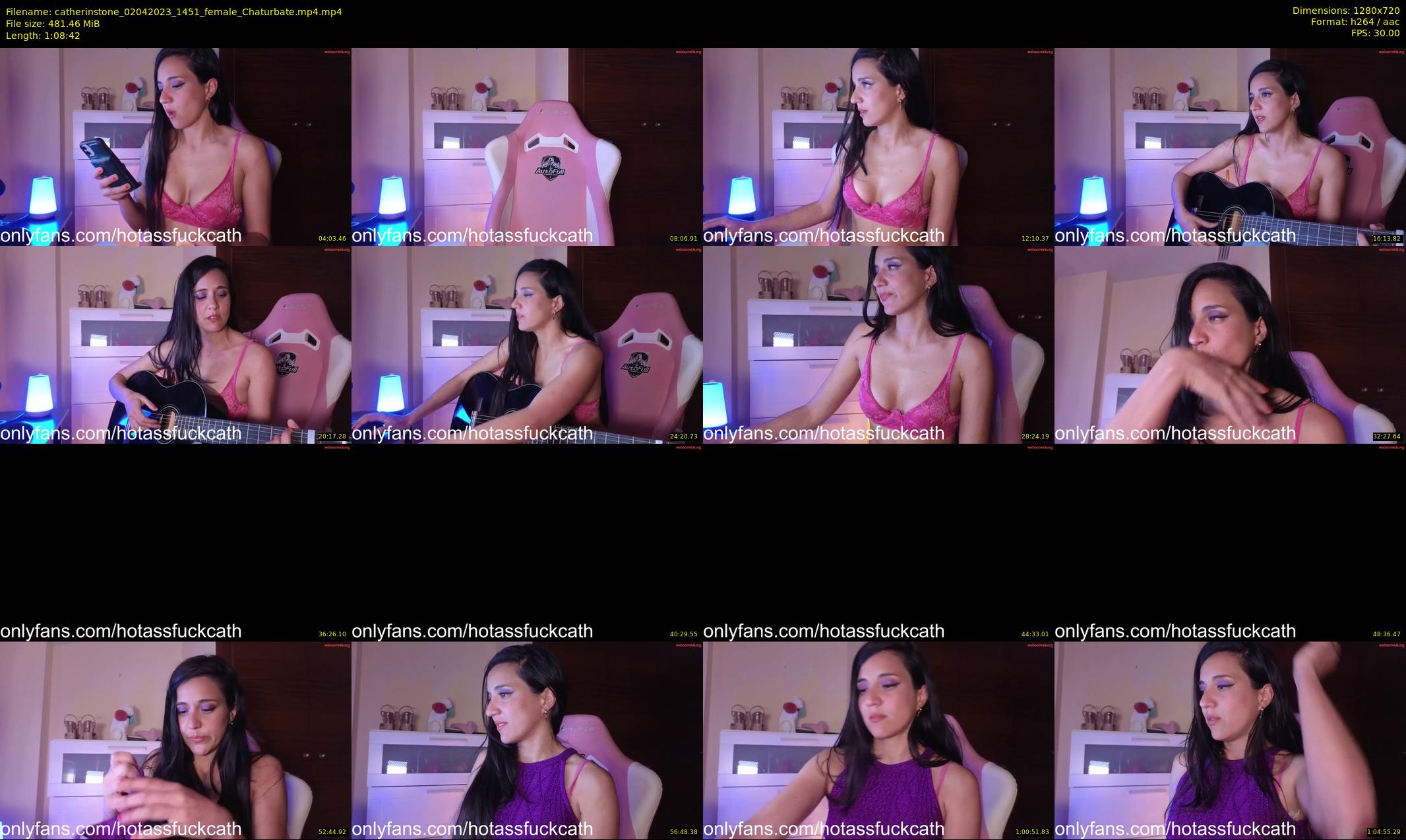 catherinstone — 69 minute Chaturbate female cam show recording, 720p, Apr 2, 2023