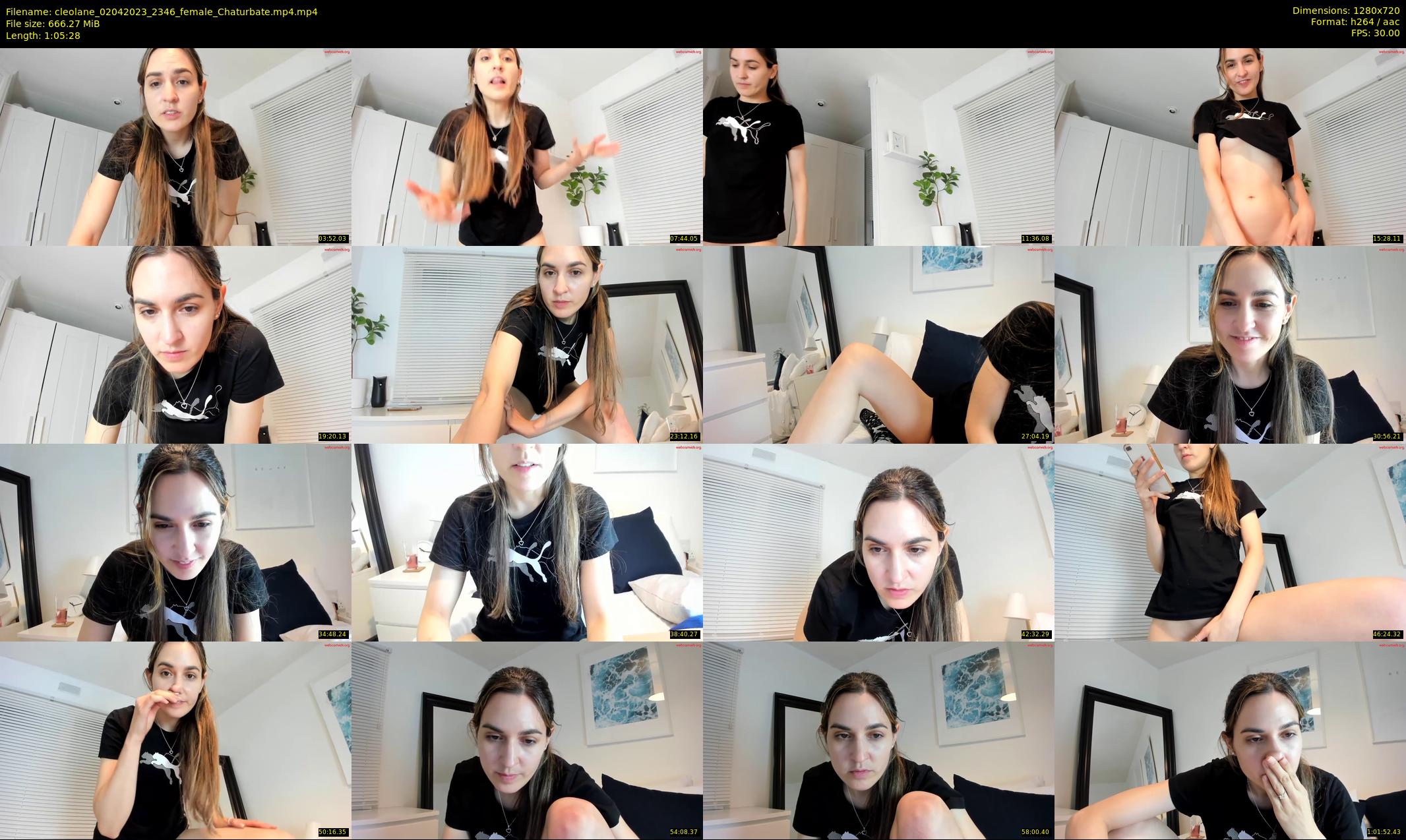 cleolane — 66 minute Chaturbate female cam show recording, 720p, Apr 2, 2023