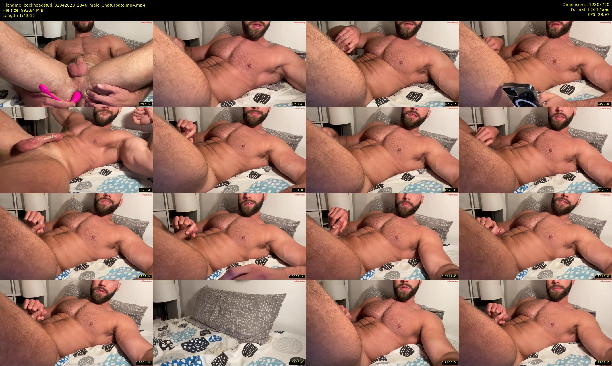 cockheadstud — 104 minute Chaturbate male cam show recording, 720p, Apr 2, 2023