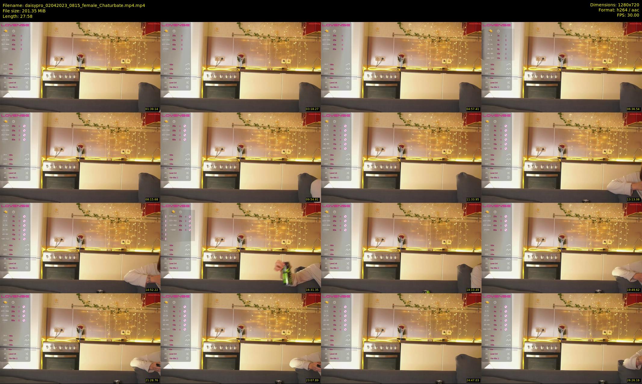 daisypro — 28 minute Chaturbate couple cam show recording, 720p, Apr 2, 2023