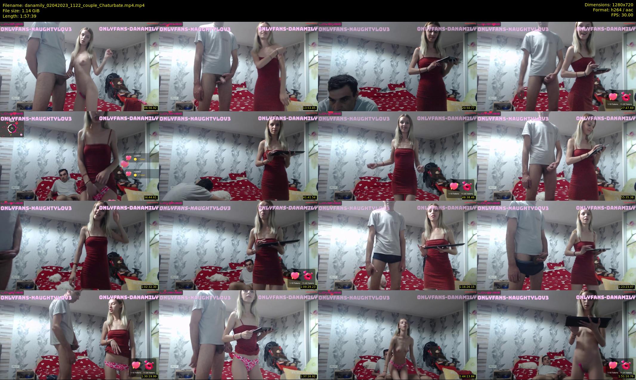 danamily — 118 minute Chaturbate female cam show recording, 720p, Apr 2, 2023