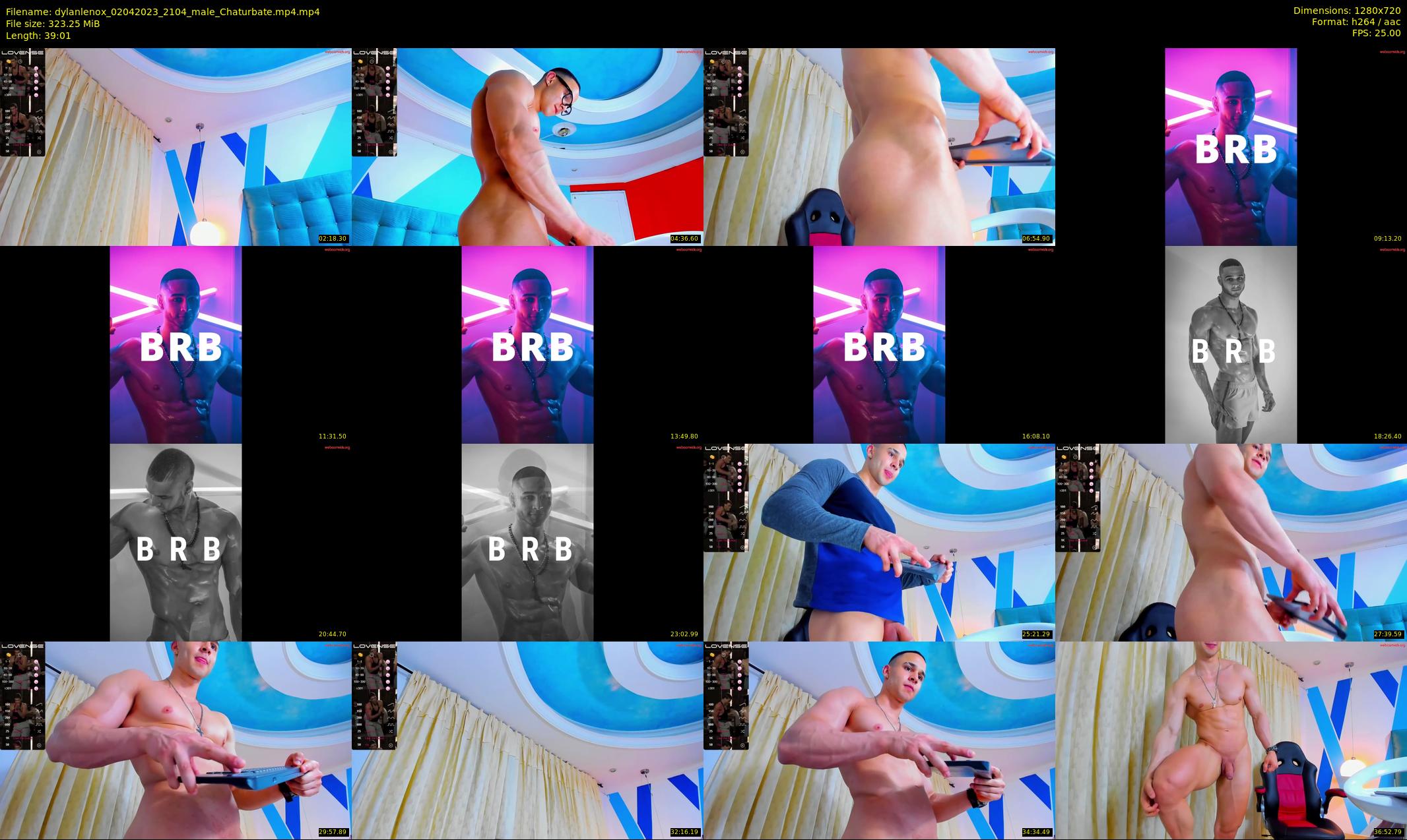 dylanlenox — 40 minute Chaturbate male cam show recording, 720p, Apr 2, 2023