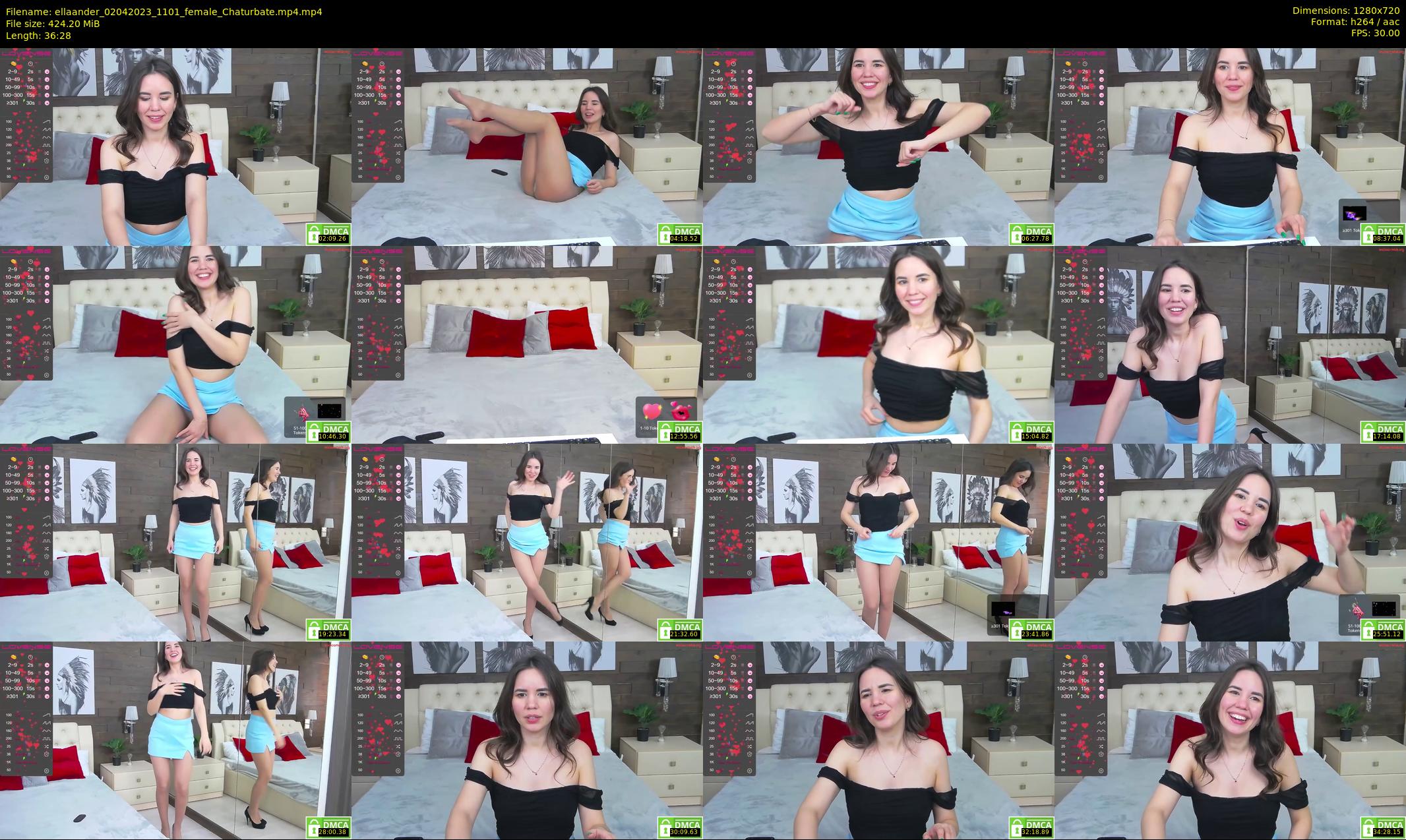 ellaander — 37 minute Chaturbate female cam show recording, 720p, Apr 2, 2023