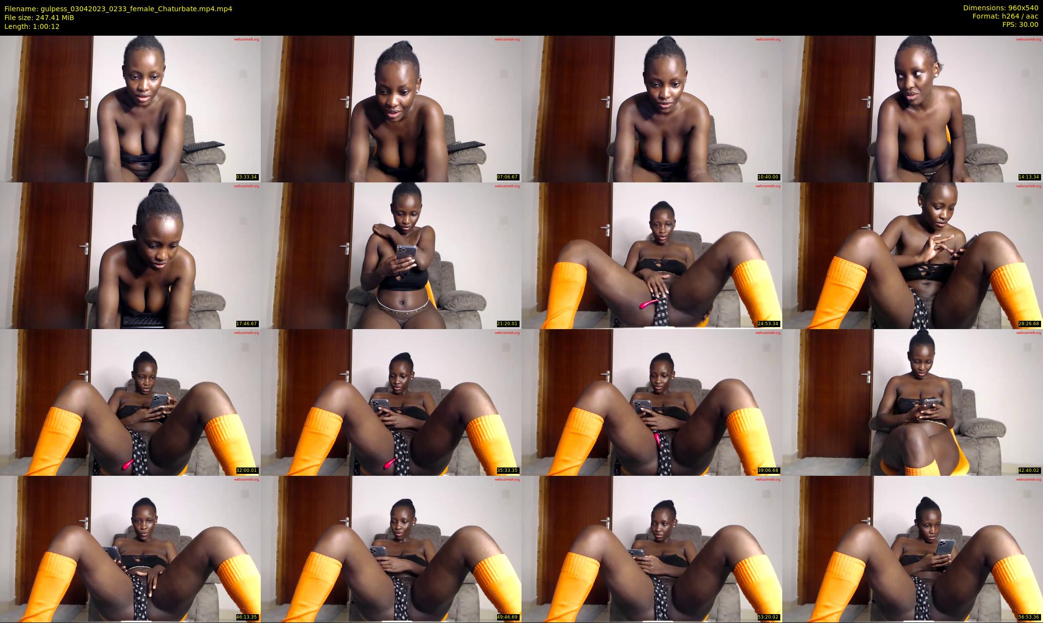 gulpess — 61 minute Chaturbate female cam show recording, 480p, Apr 3, 2023