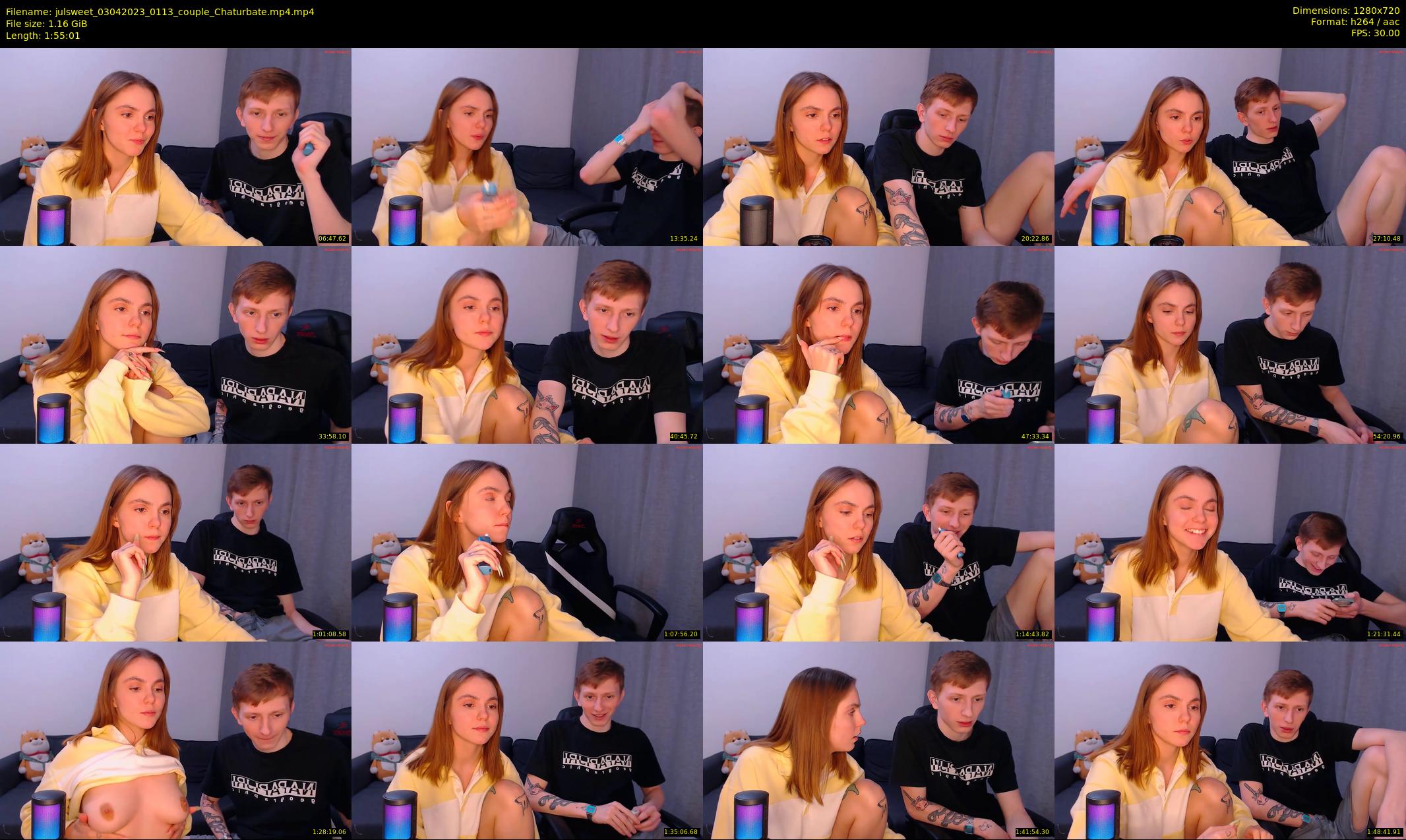 julsweet — 116 minute Chaturbate male cam show recording, 720p, Apr 3, 2023