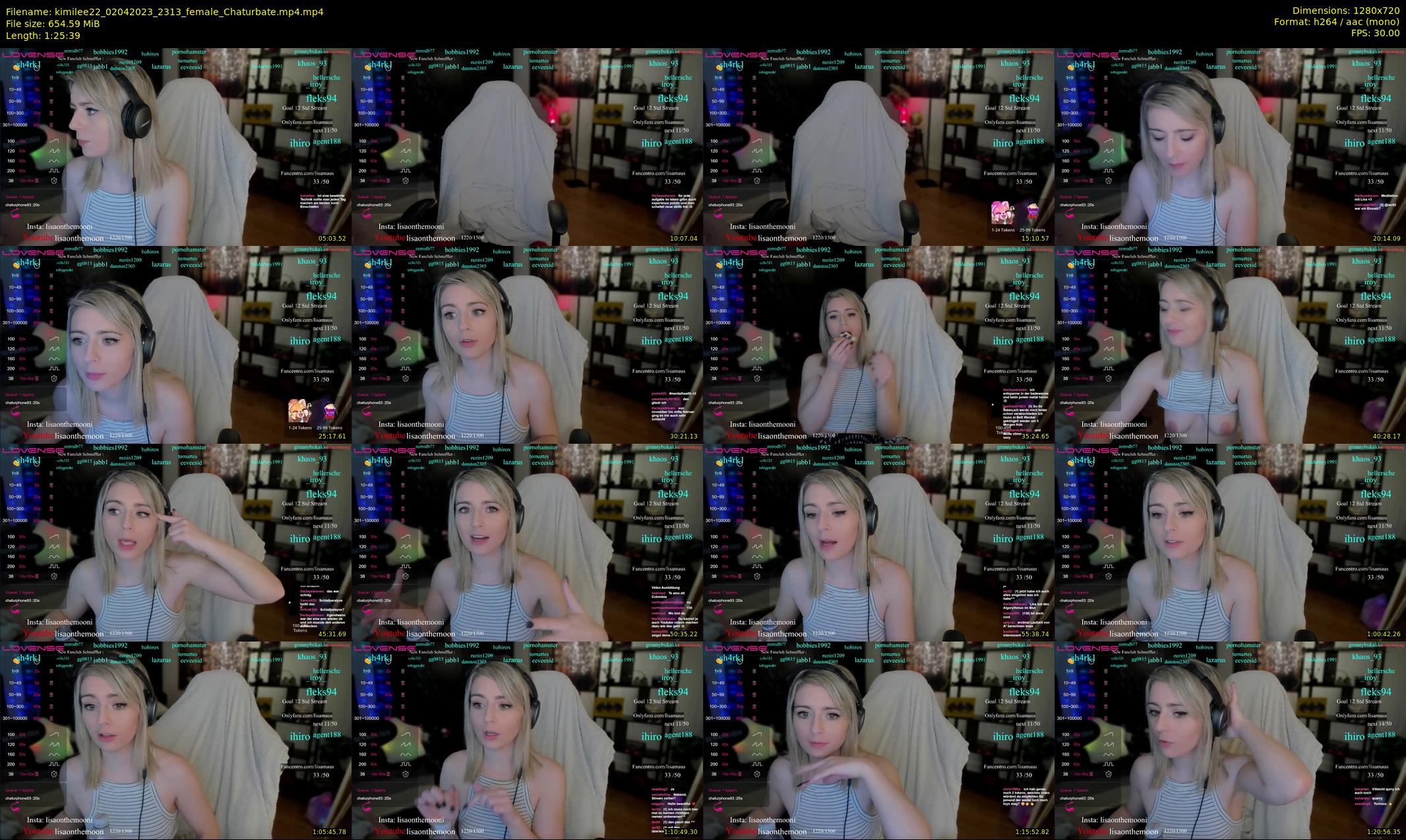 kimilee22 — 86 minute Chaturbate female cam show recording, 720p, Apr 2, 2023