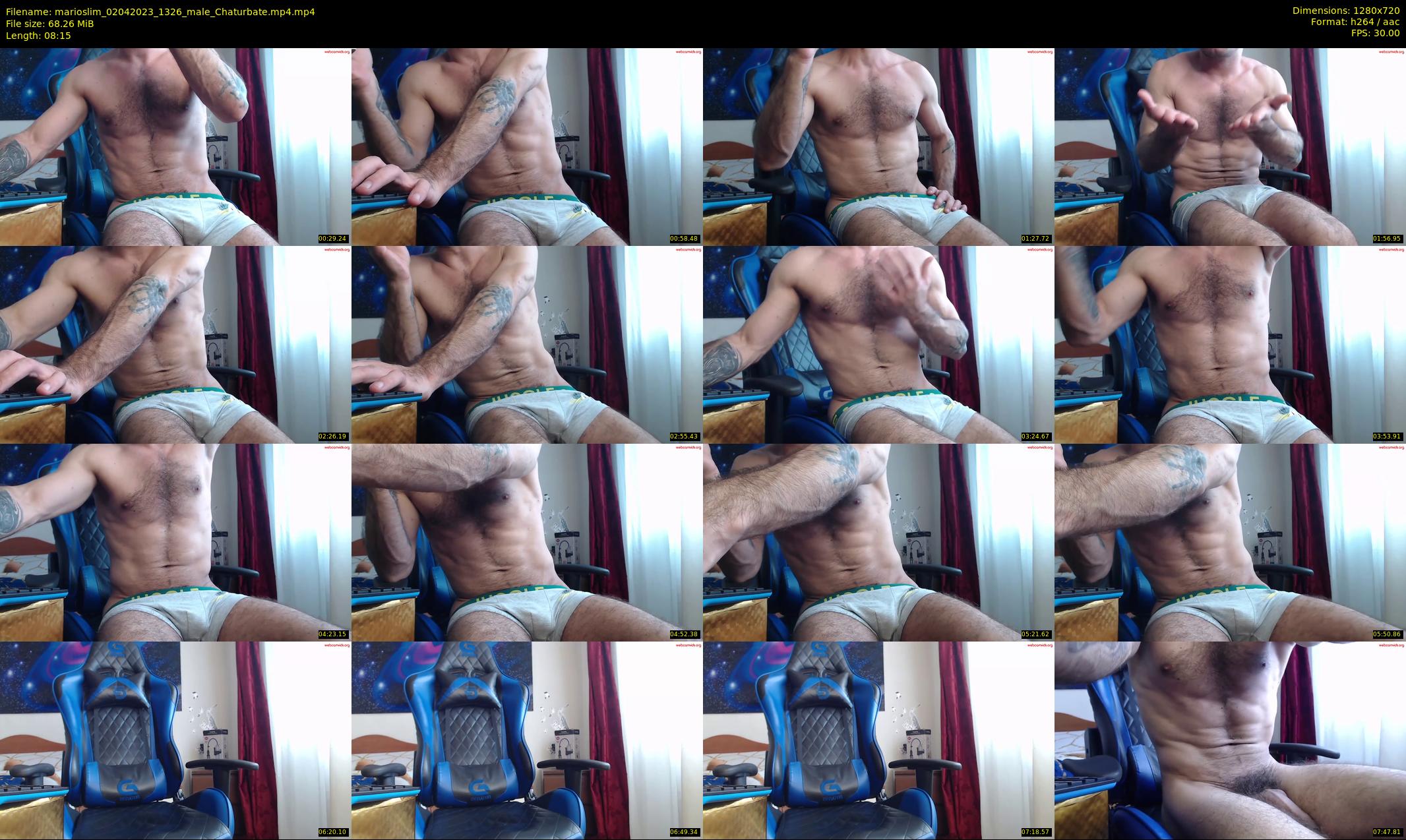 marioslim — 9 minute Chaturbate male cam show recording, 720p, Apr 2, 2023