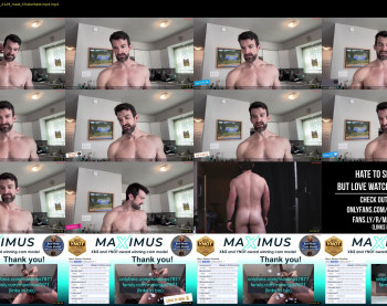maximus_787 — 4 minute Chaturbate male cam show recording, 720p, Apr 2, 2023