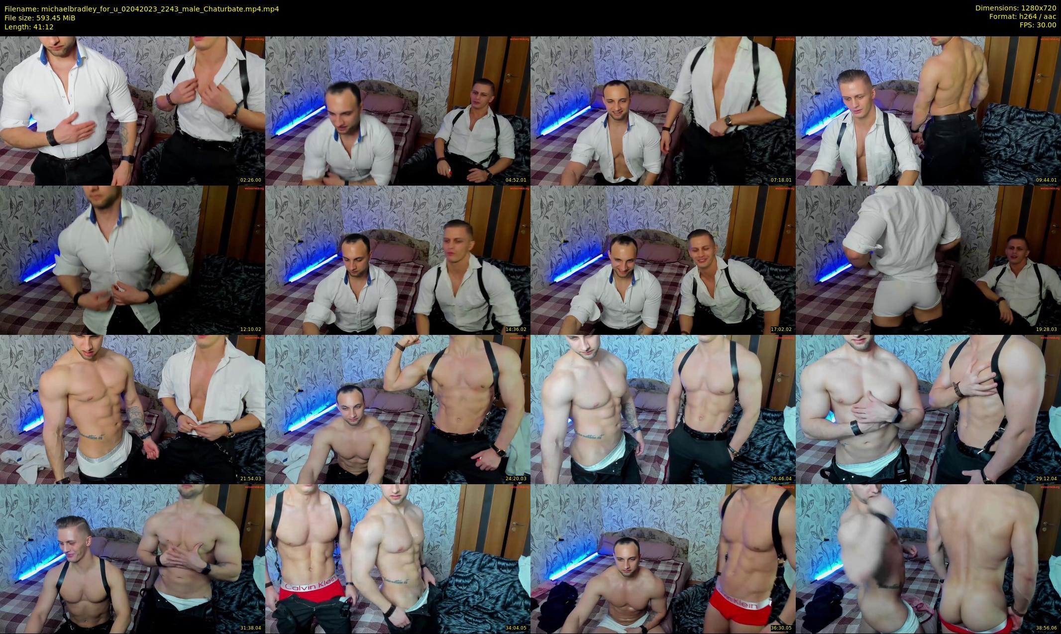 michaelbradley_for_u — 42 minute Chaturbate male cam show recording, 720p, Apr 2, 2023