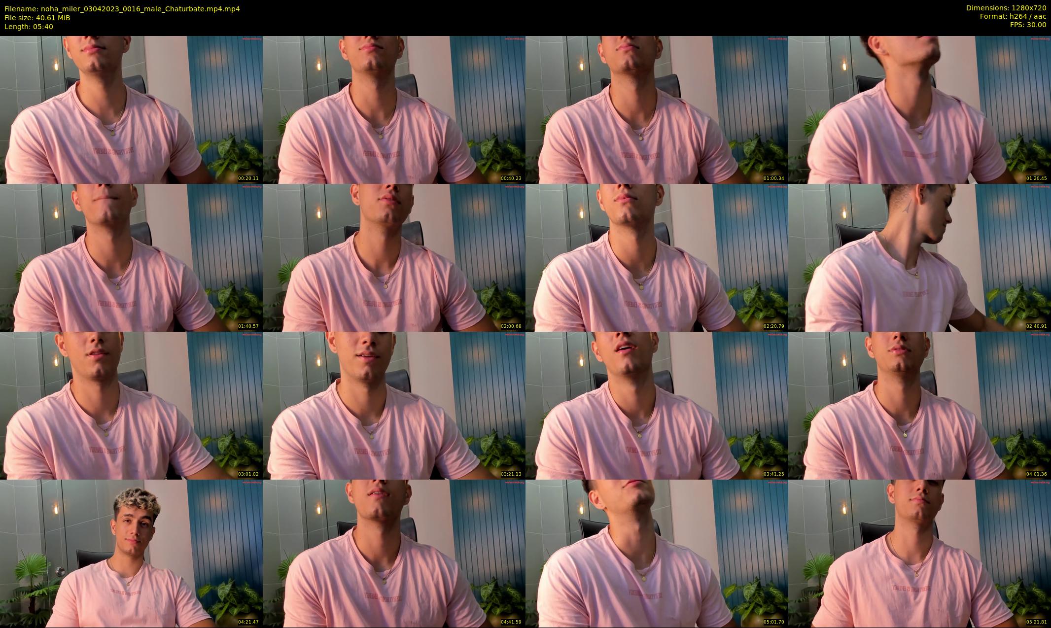 noha_miler — 6 minute Chaturbate male cam show recording, 720p, Apr 3, 2023
