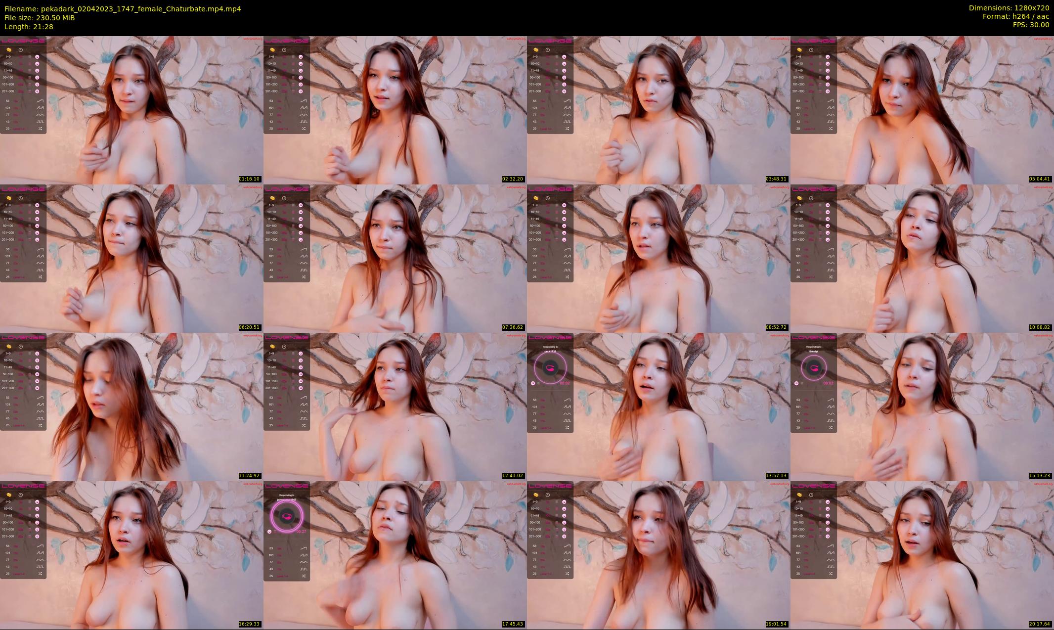 pekadark — 22 minute Chaturbate female cam show recording, 720p, Apr 2, 2023