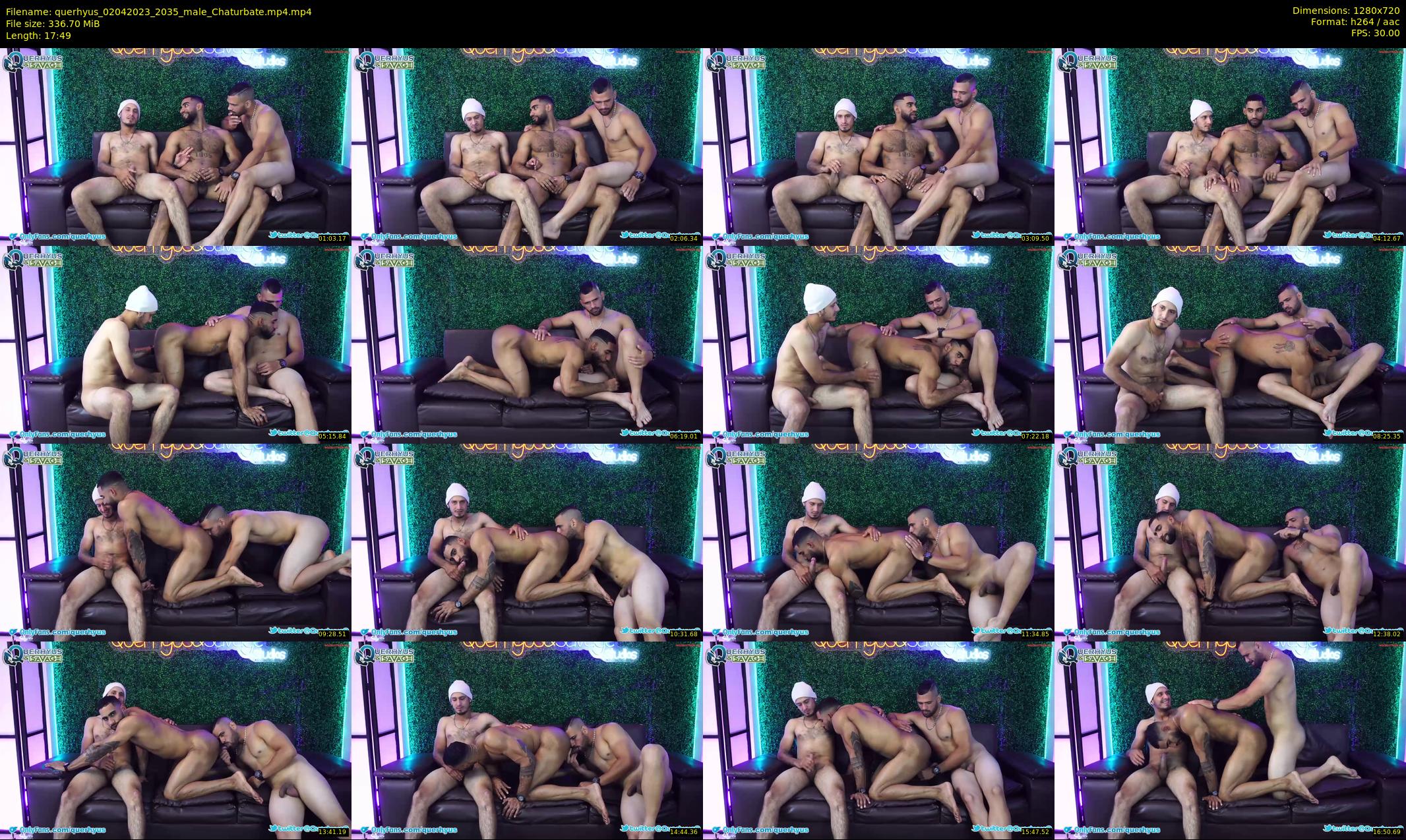 querhyus — 18 minute Chaturbate male cam show recording, 720p, Apr 2, 2023