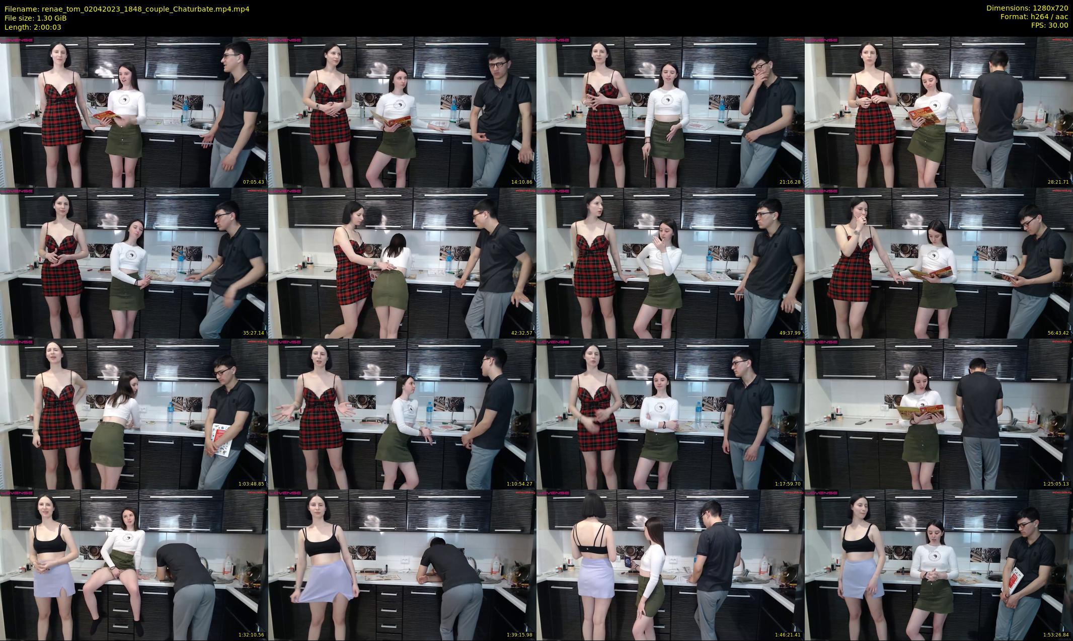 renae_tom — 121 minute Chaturbate couple cam show recording, 720p, Apr 2, 2023