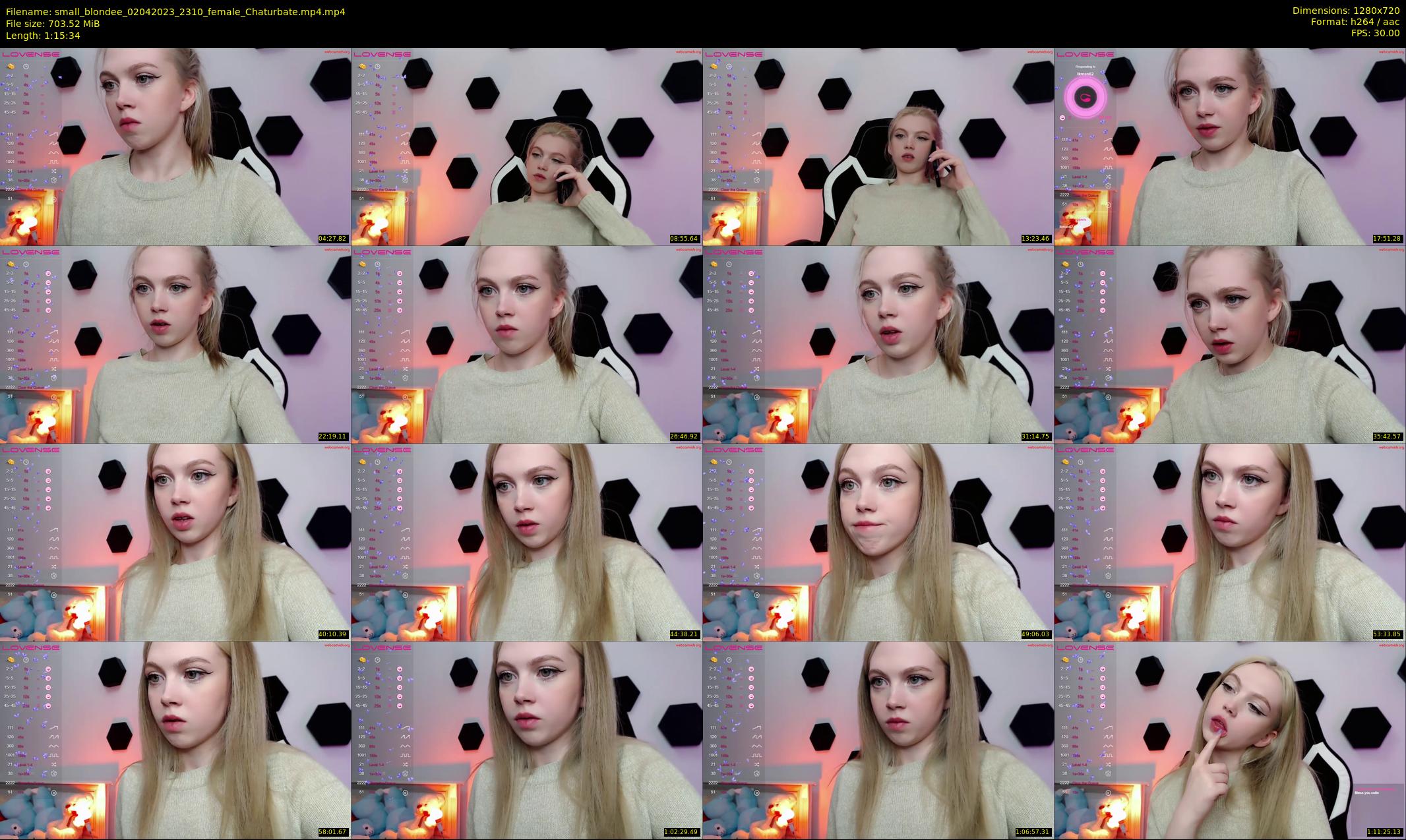 small_blondee — 76 minute Chaturbate female cam show recording, 720p, Apr 2, 2023