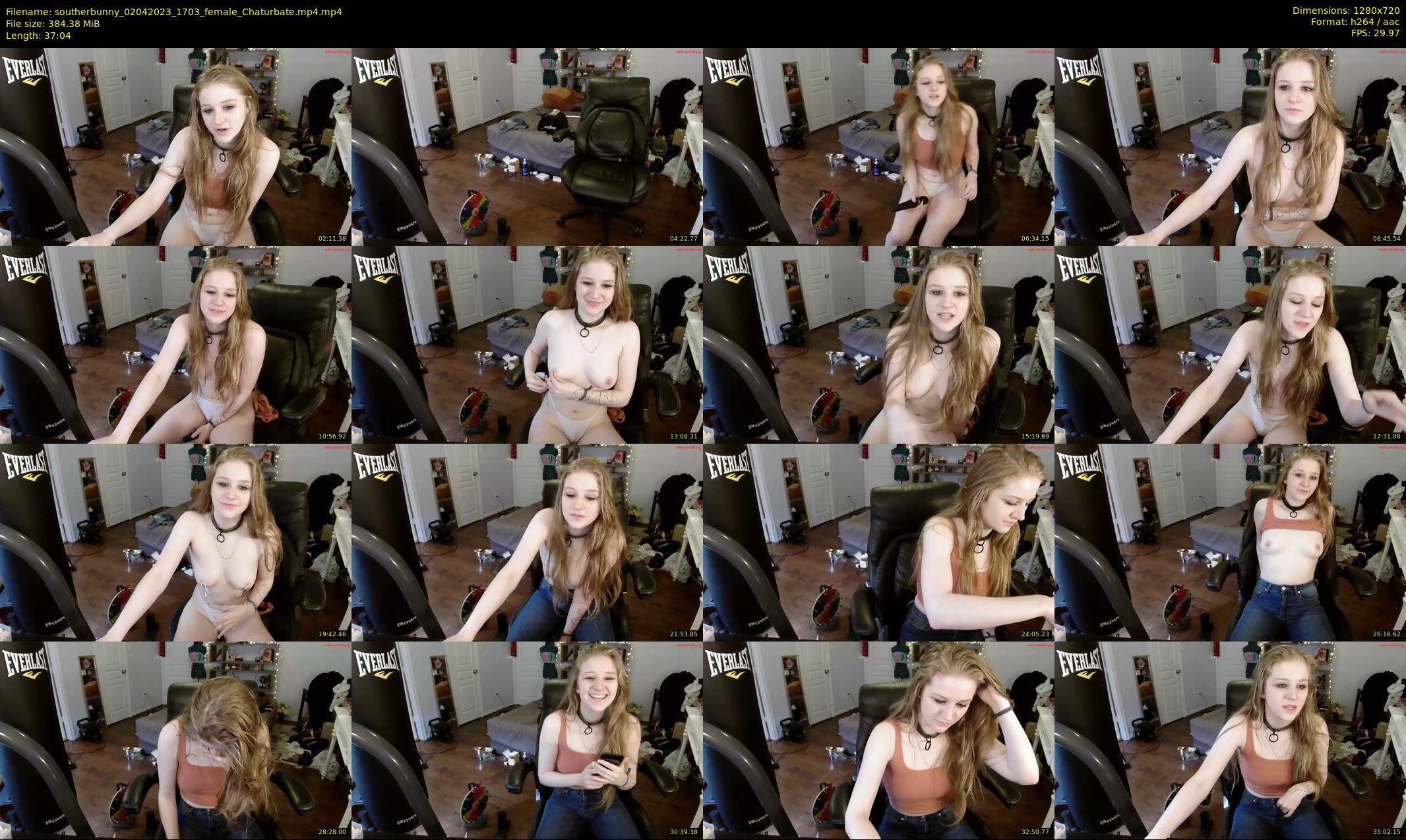 southerbunny — 38 minute Chaturbate female cam show recording, 720p, Apr 2, 2023
