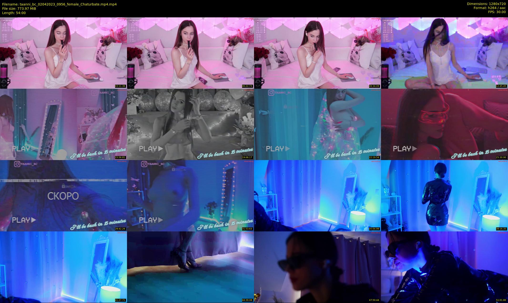 taanni_bc — 54 minute Chaturbate female cam show recording, 720p, Apr 2, 2023