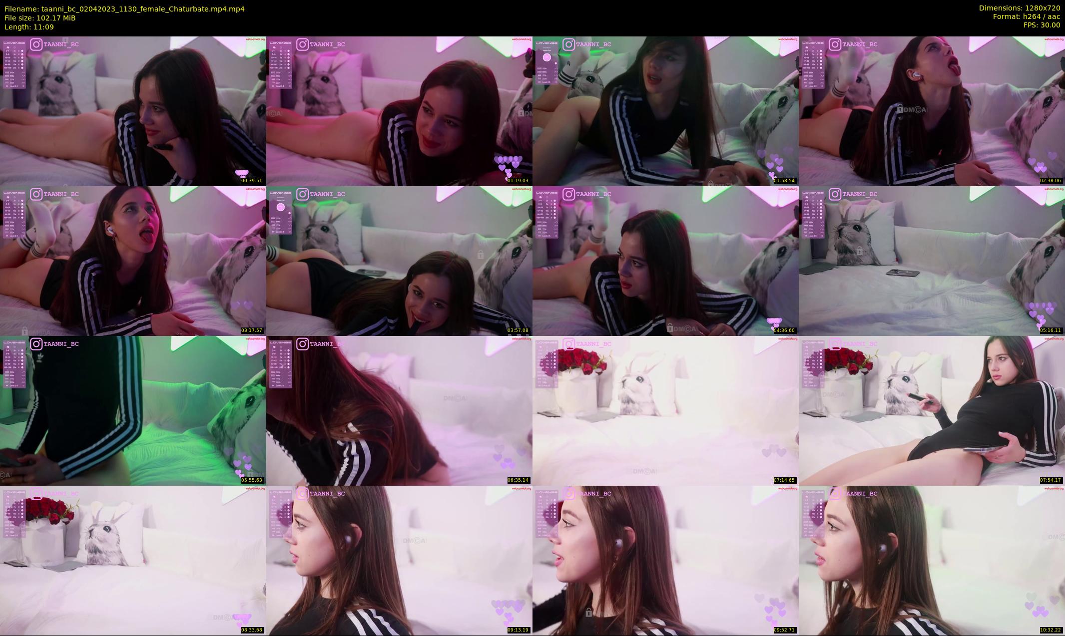 taanni_bc — 12 minute Chaturbate female cam show recording, 720p, Apr 2, 2023