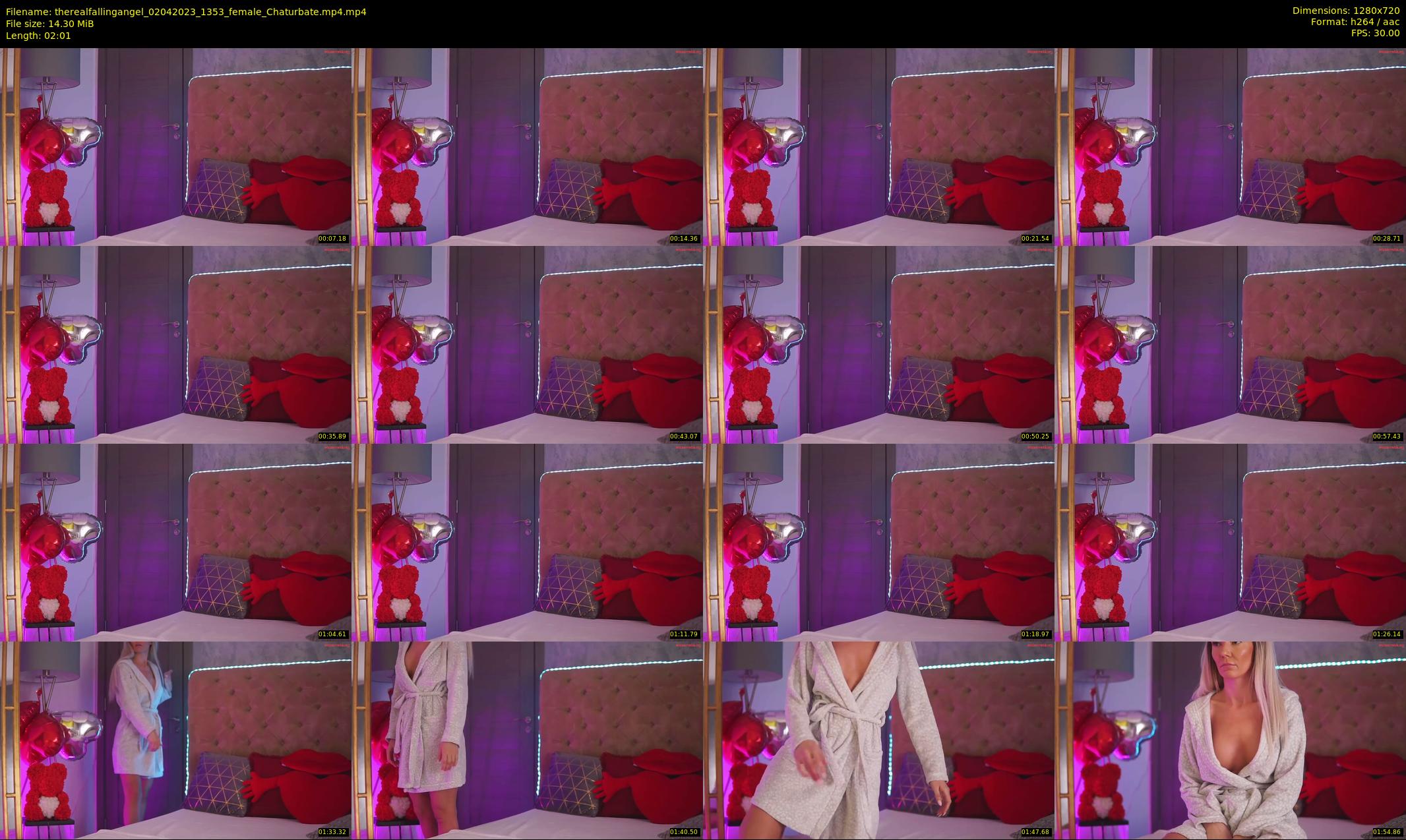 therealfallingangel — 3 minute Chaturbate female cam show recording, 720p, Apr 2, 2023