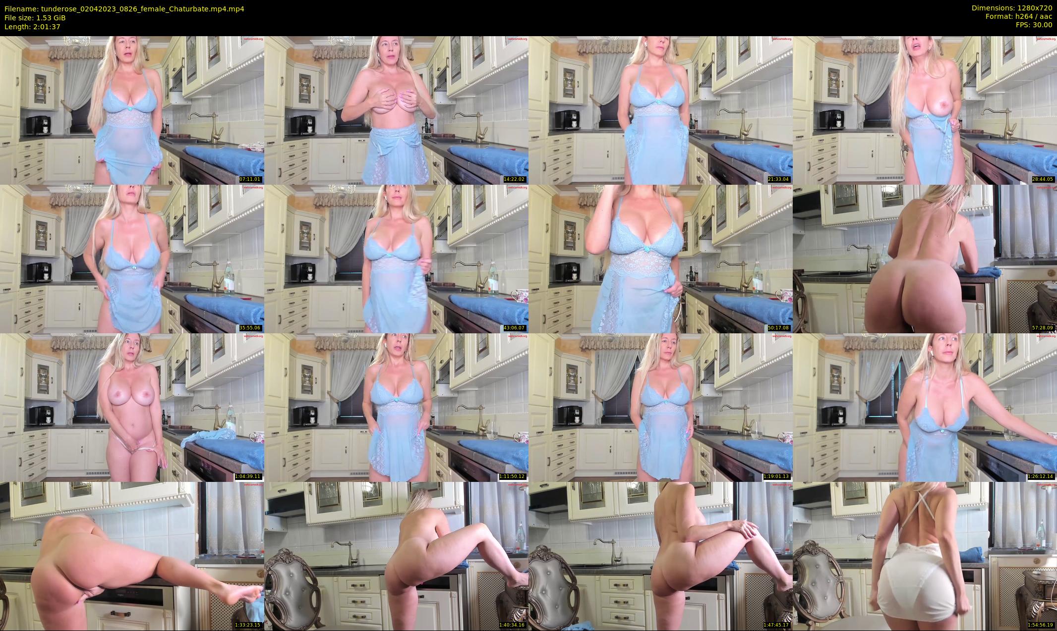 tunderose — 122 minute Chaturbate female cam show recording, 720p, Apr 2, 2023