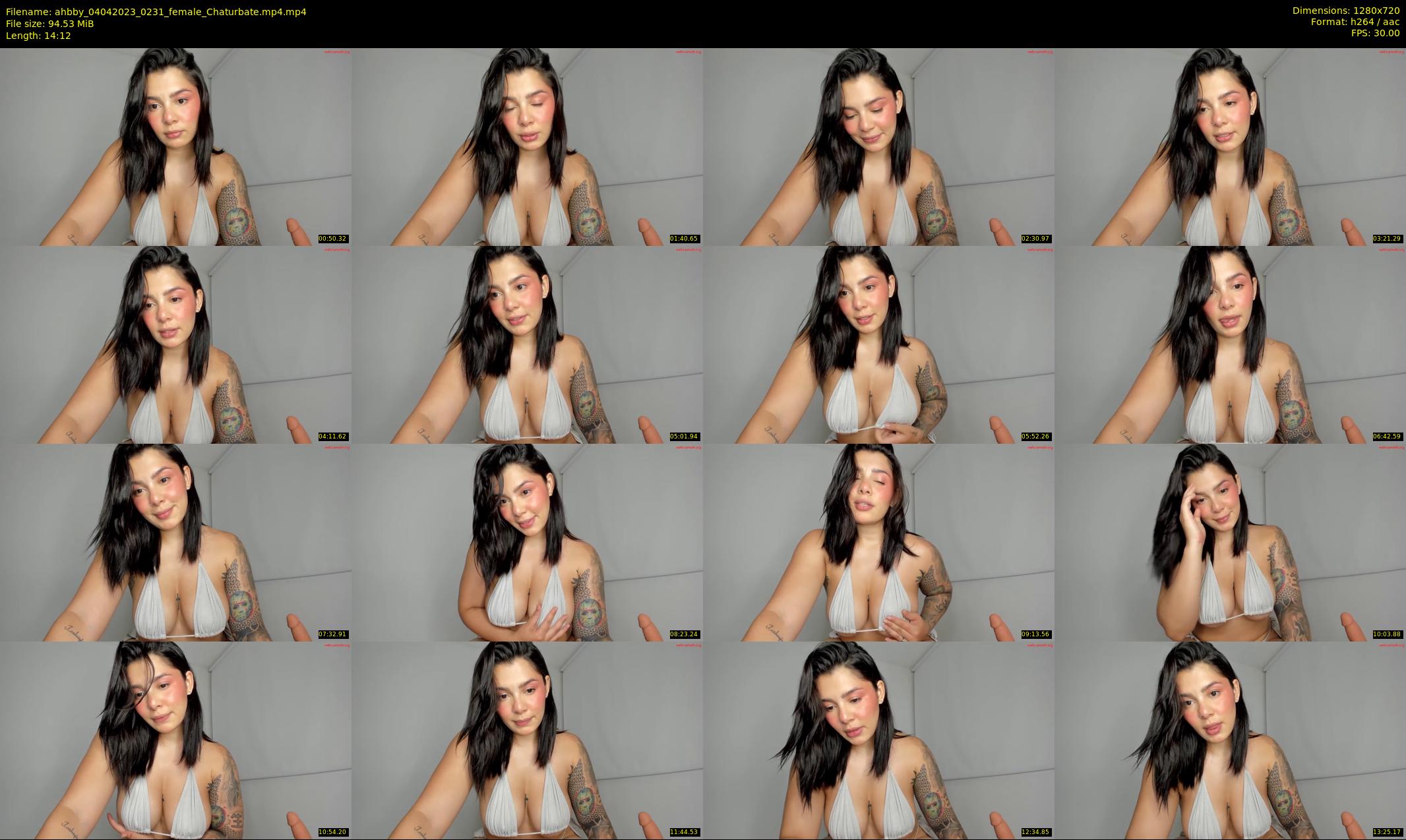 ahbby — 15 minute Chaturbate female cam show recording, 720p, Apr 4, 2023