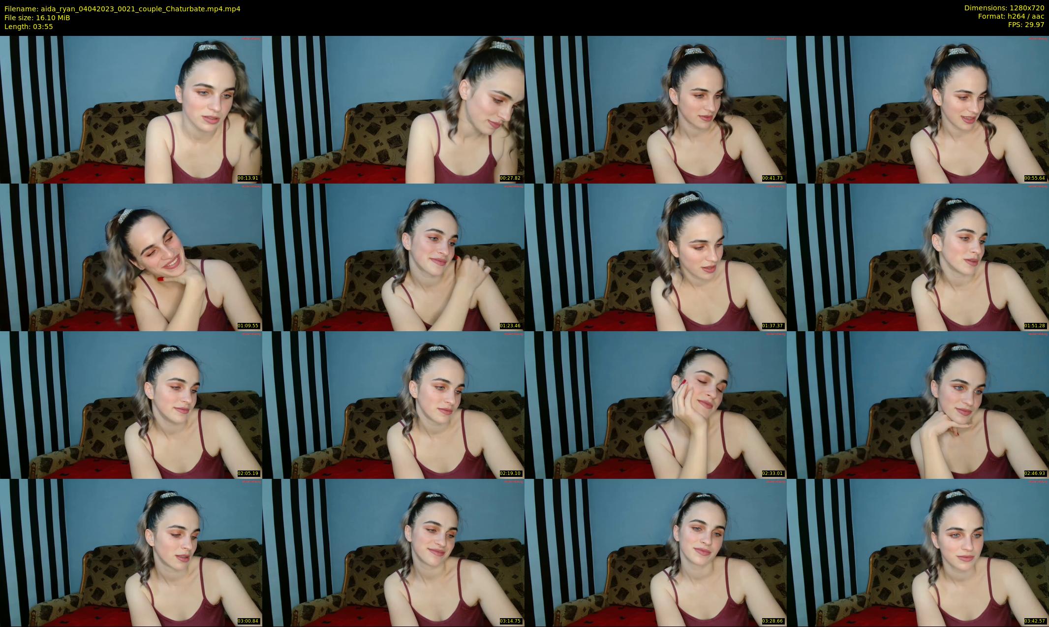 aida_ryan — 4 minute Chaturbate couple cam show recording, 720p, Apr 4, 2023
