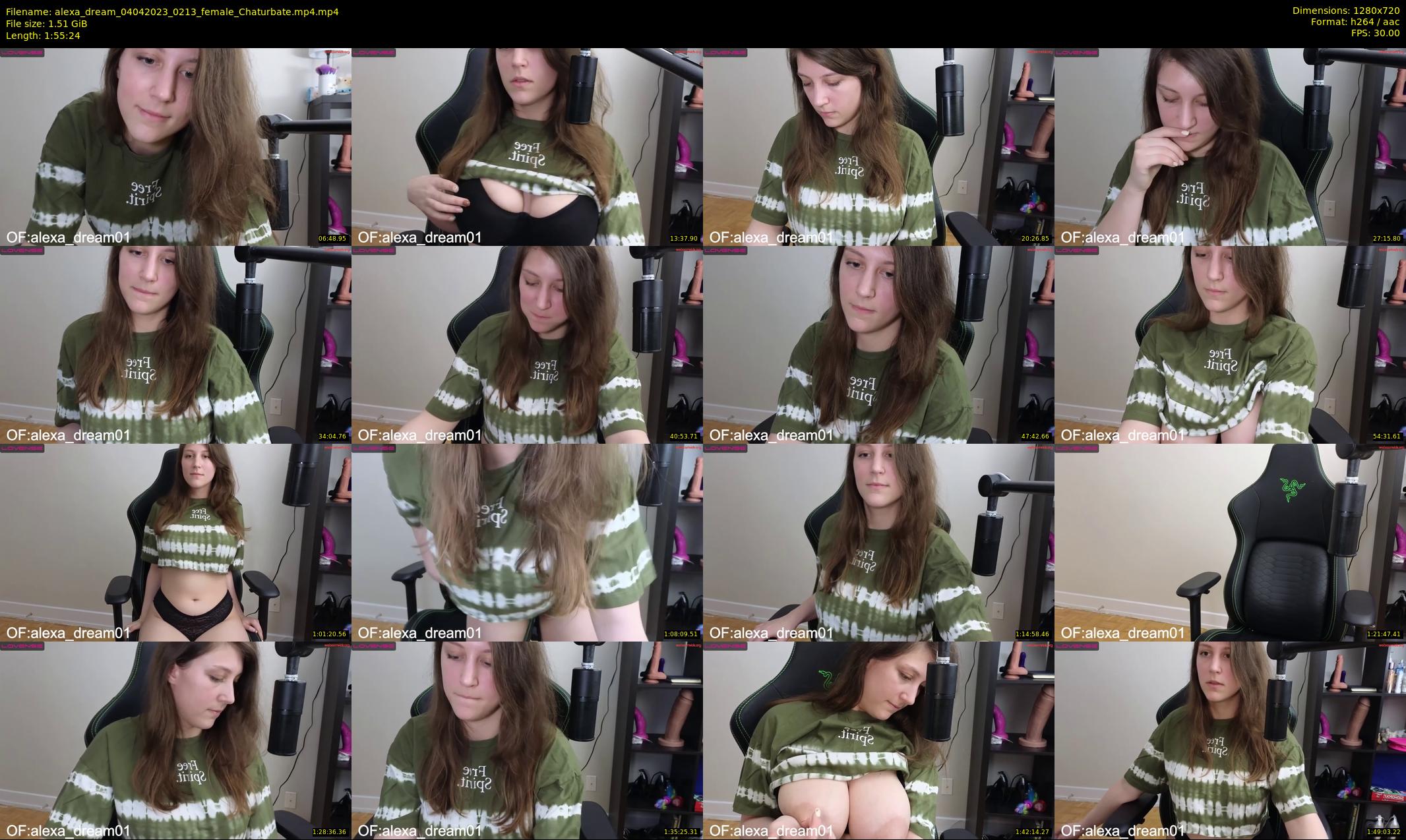 alexa_dream — 116 minute Chaturbate female cam show recording, 720p, Apr 4, 2023