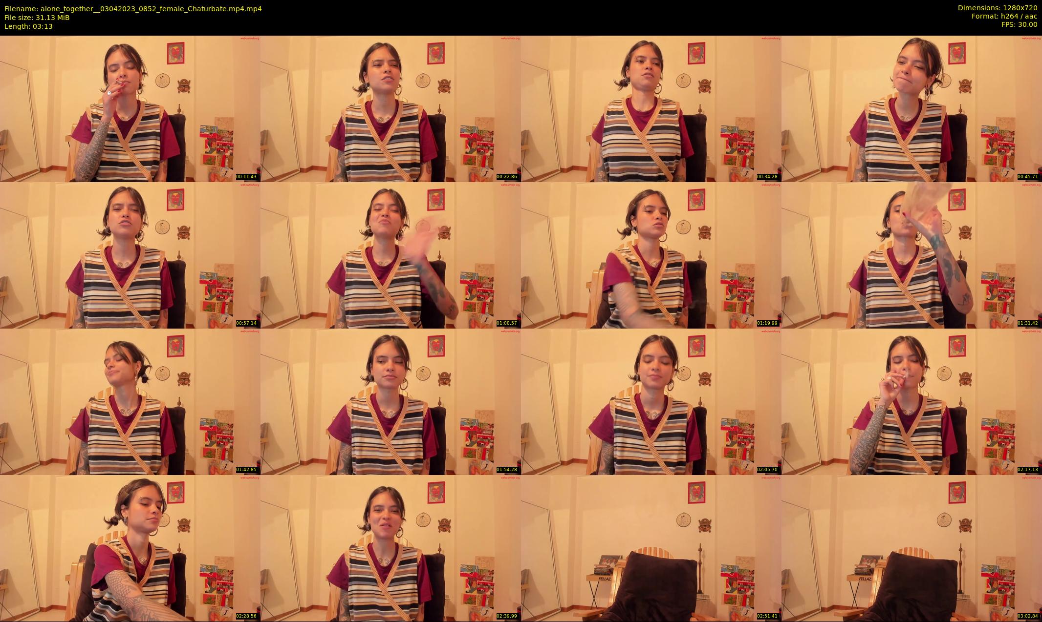alone_together_ — 4 minute Chaturbate female cam show recording, 720p, Apr 3, 2023