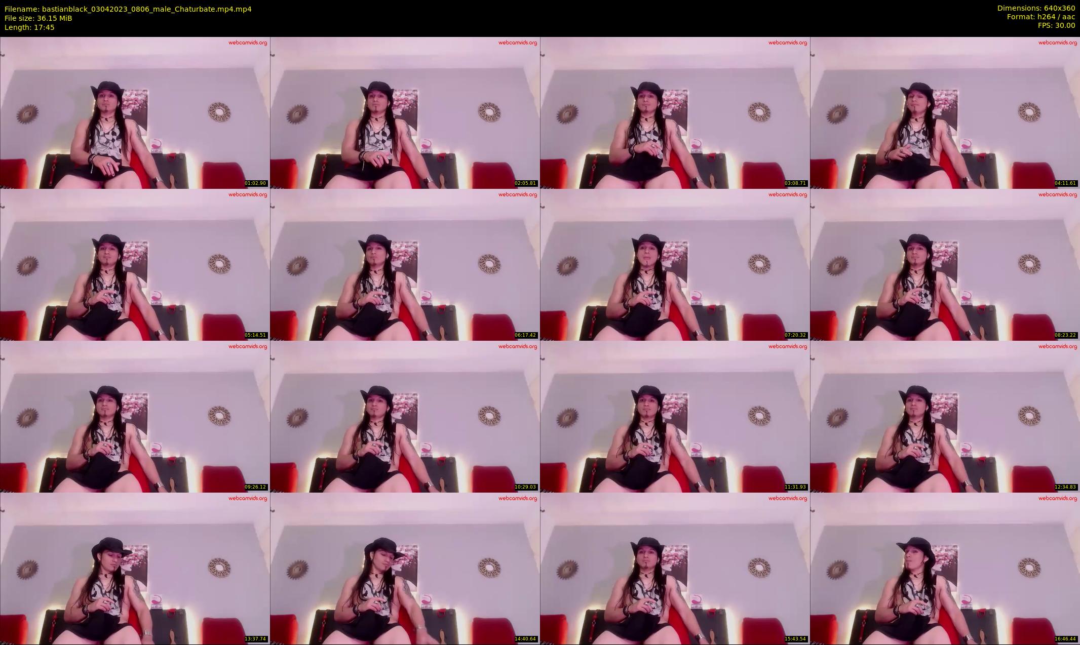 bastianblack — 18 minute Chaturbate male cam show recording, 360p, Apr 3, 2023