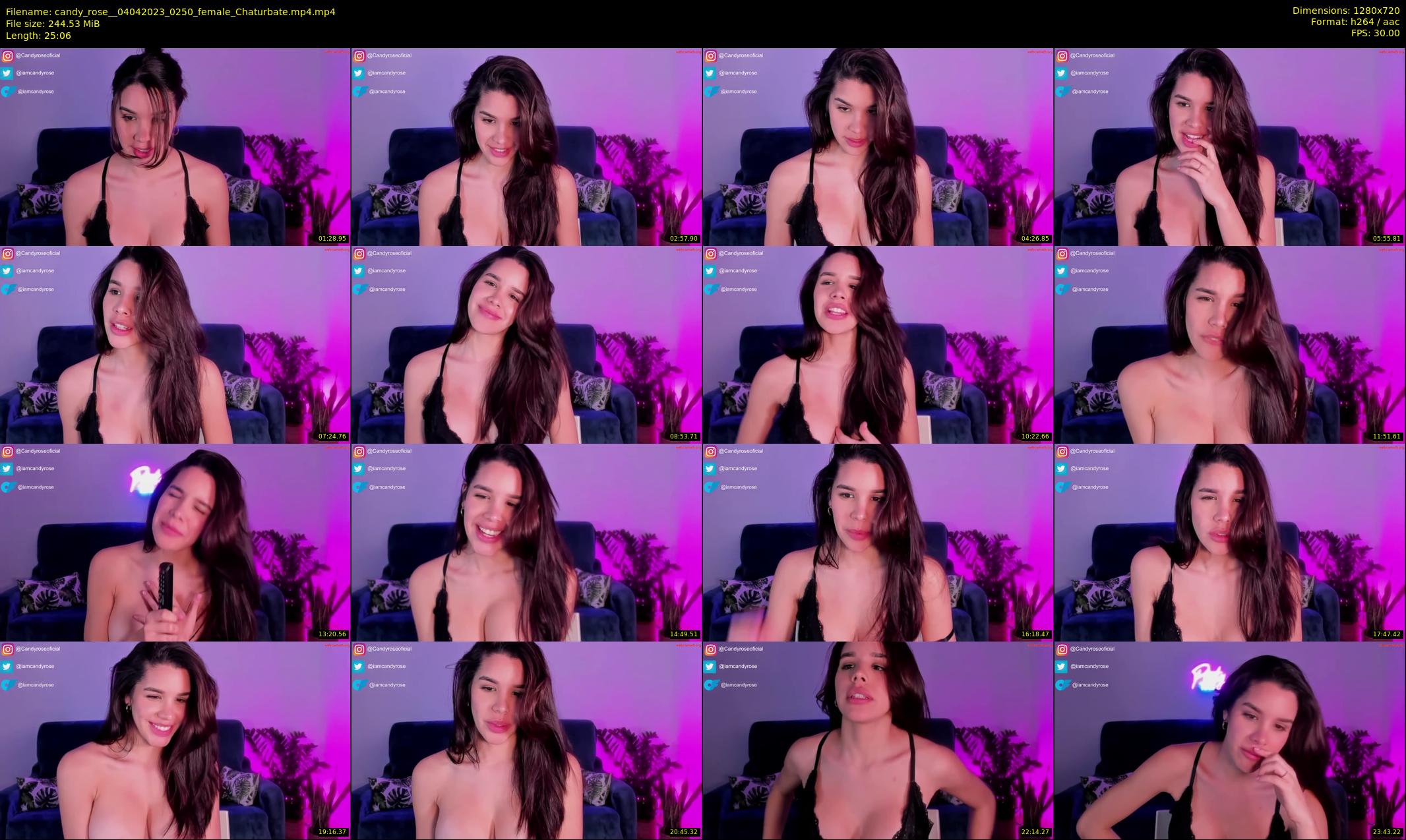 candy_rose_ — 26 minute Chaturbate female cam show recording, 720p, Apr 4, 2023