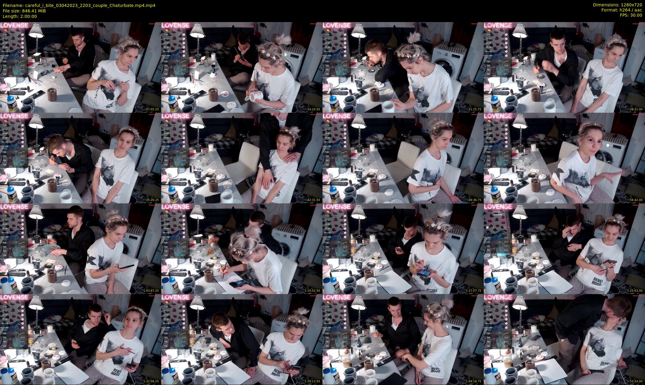 careful_i_bite — 120 minute Chaturbate female cam show recording, 720p, Apr 3, 2023